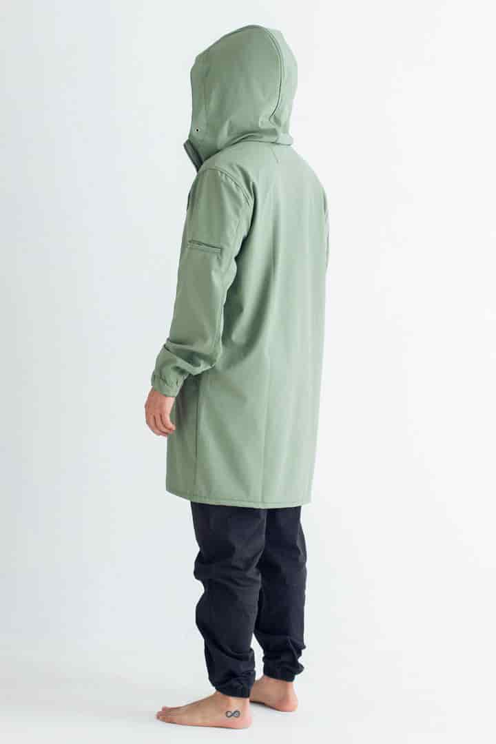 Chaqueta para lluvia verde - miniatura 5
