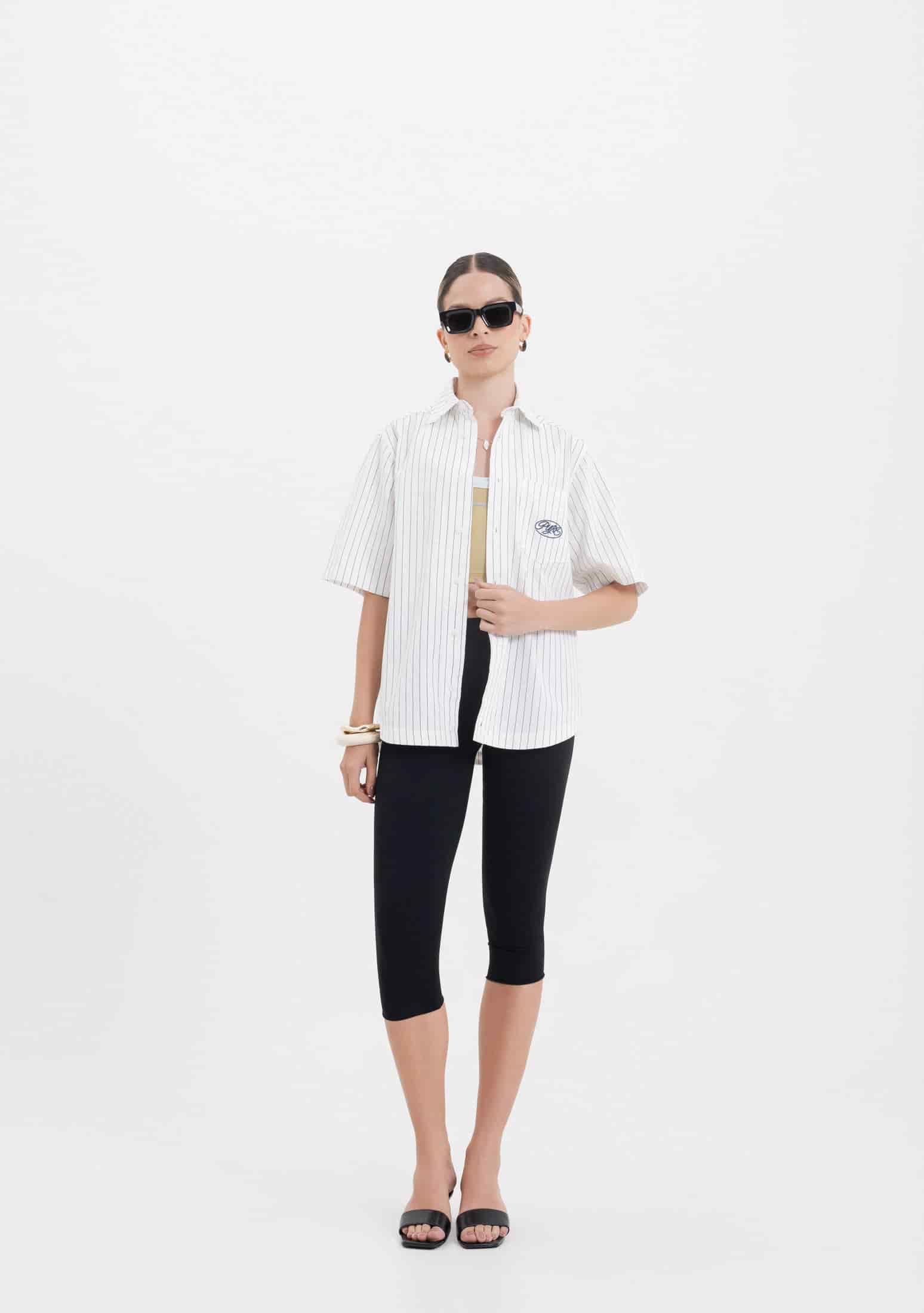 Across The Lines Button Shirt - miniatura 5