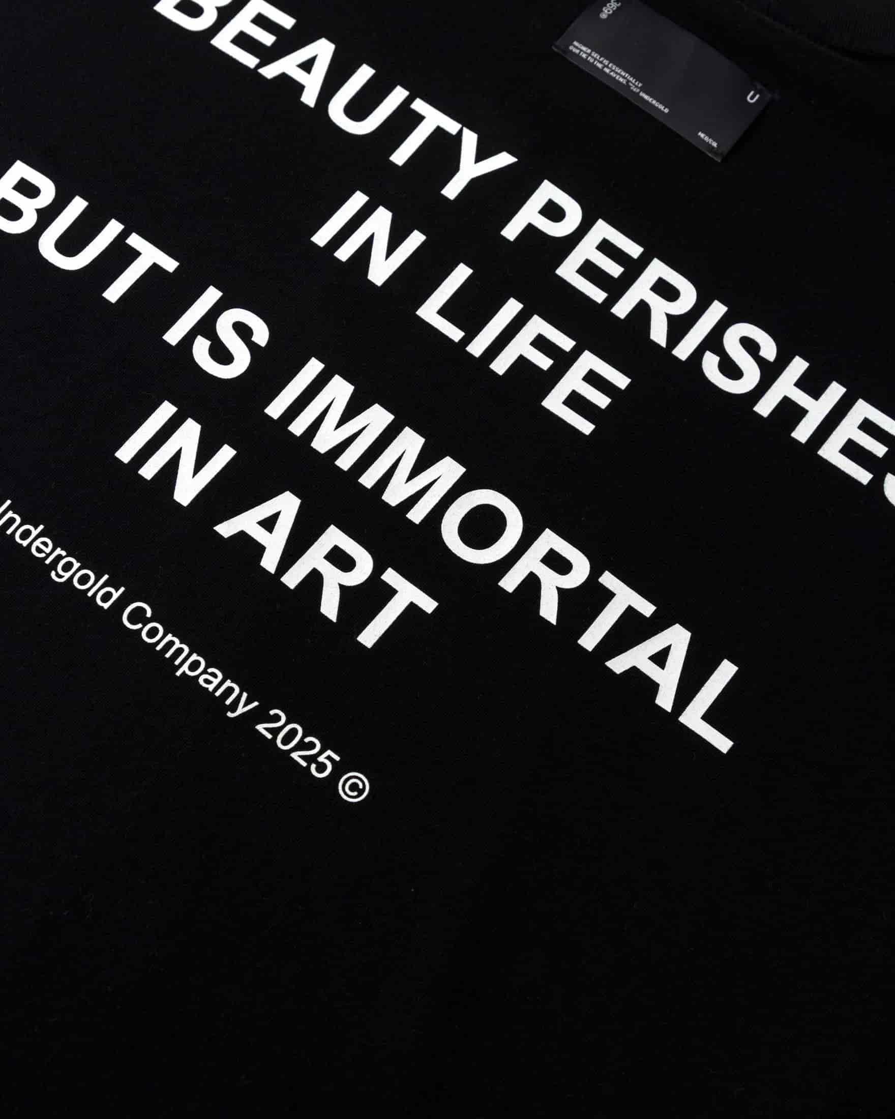 Echoes Beauty Tshirt Black - miniatura 4
