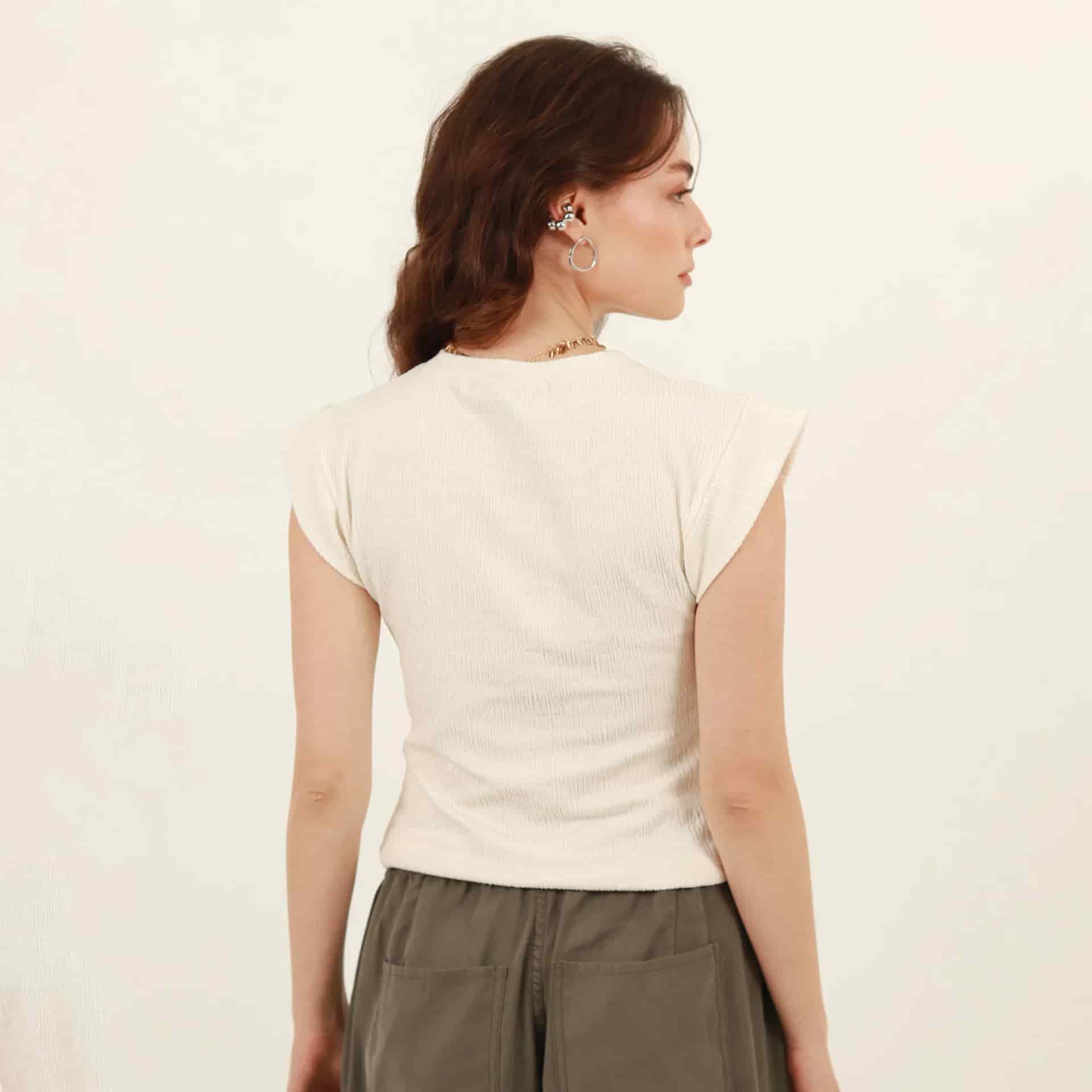 Camiseta Cuello Redondo Manga Sisa - miniatura 12