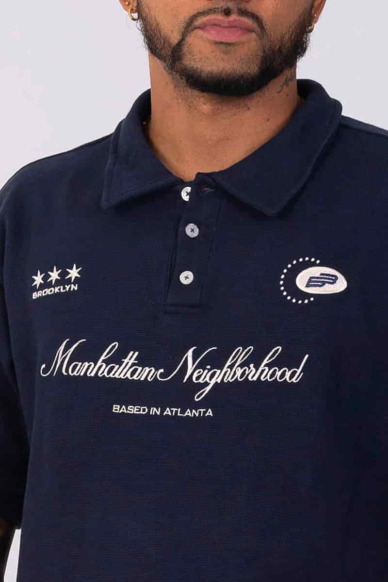 Polo boxy fit manhattan - miniatura 2