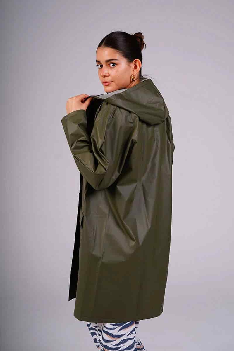 Raincoat Armor Verde Oliva - miniatura 8