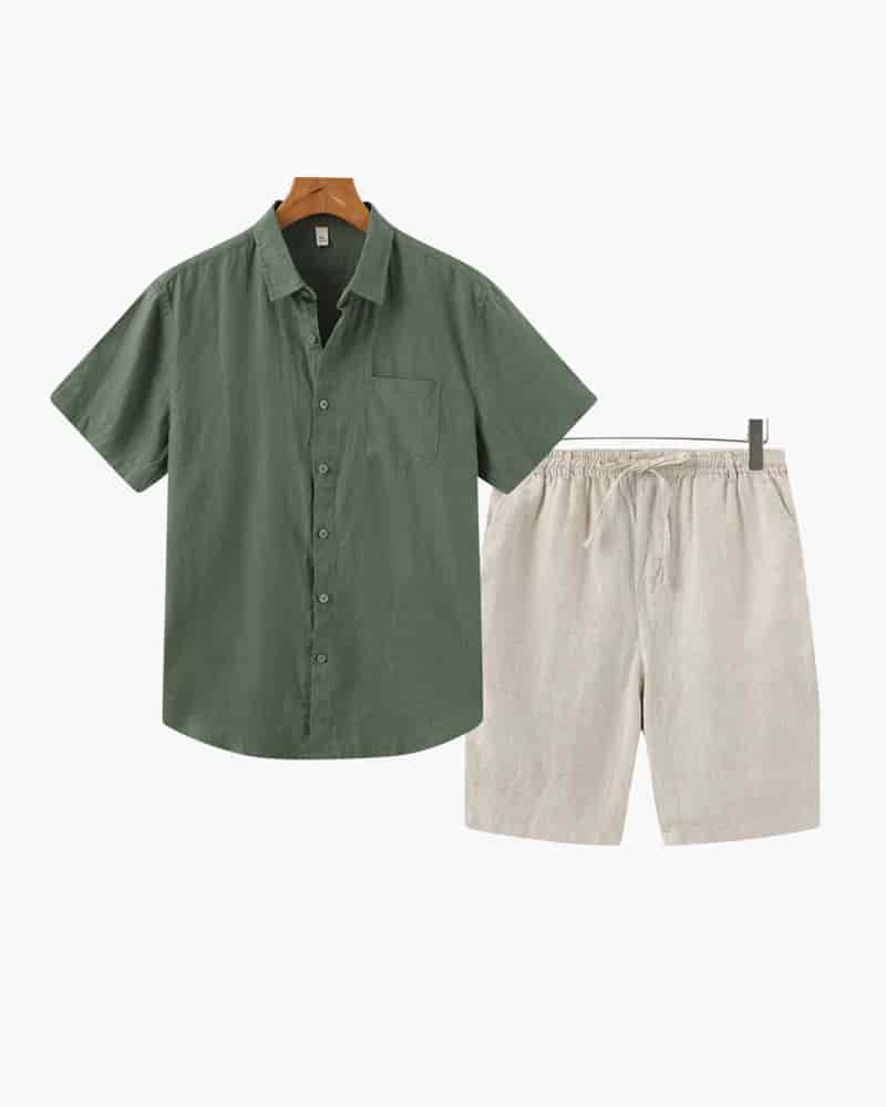Old Money Linen Combo (Shorts) - miniatura 10