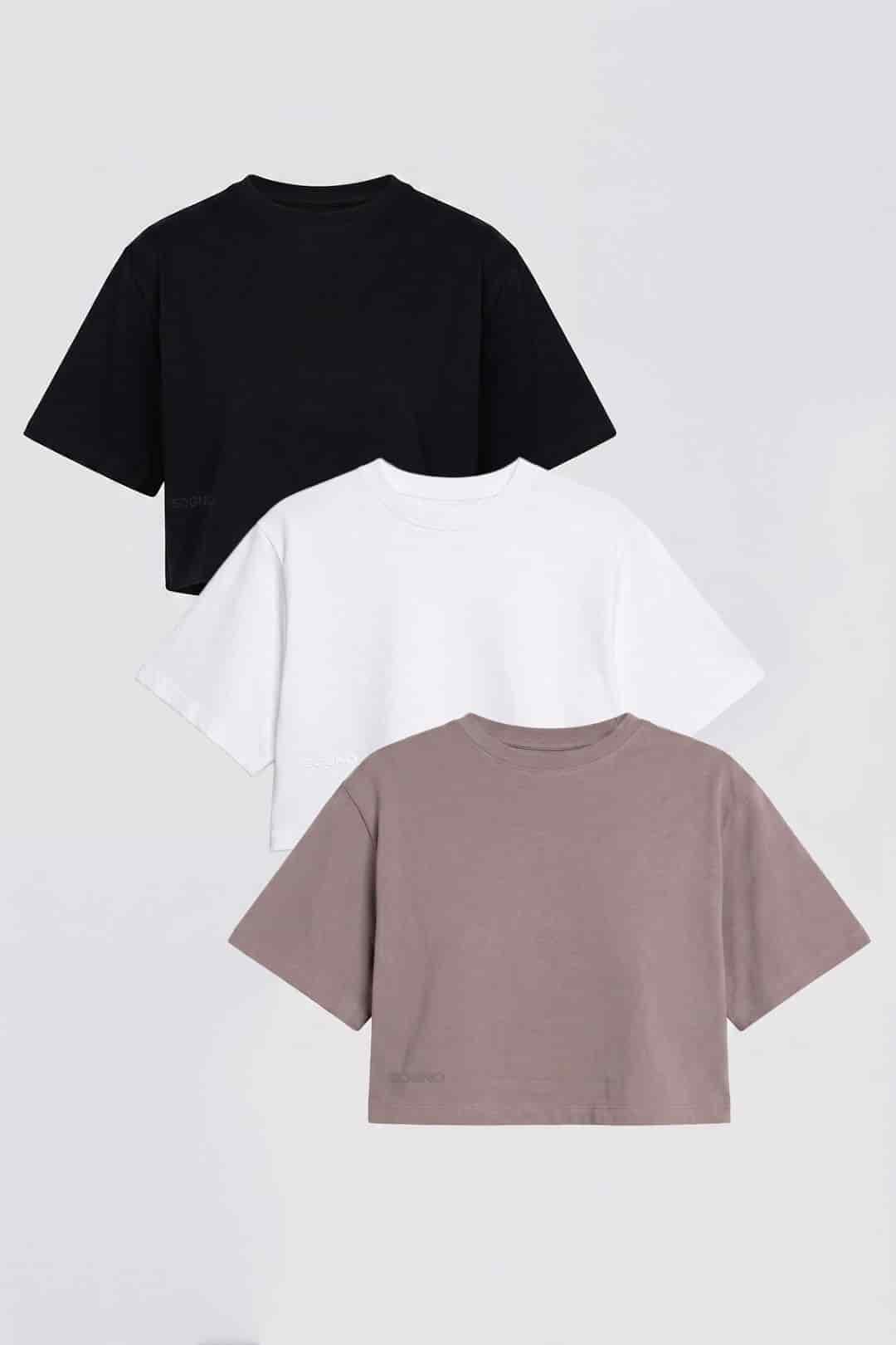 PACK X3 CROP TOP BASIC - miniatura 1
