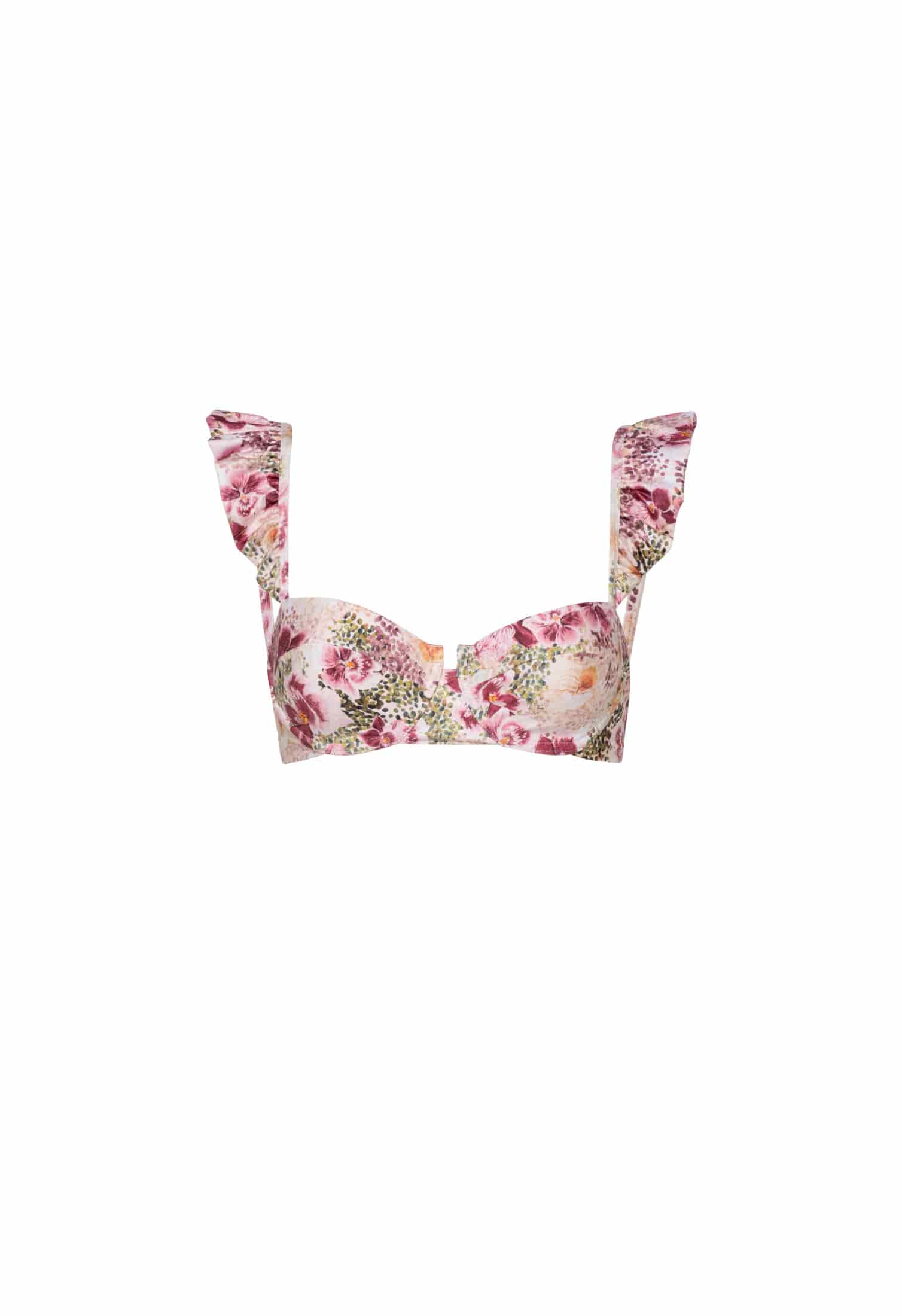 Kiwi Florecer Bikini Top - miniatura 14