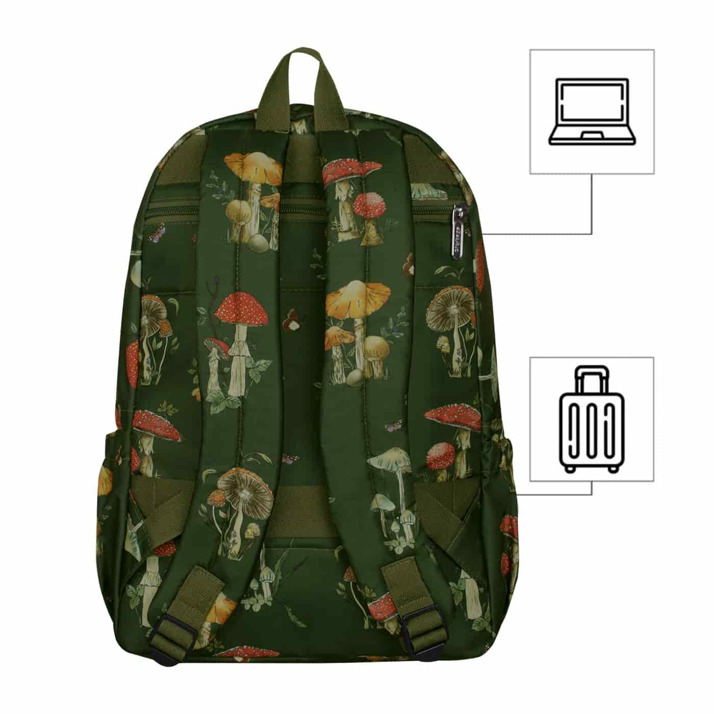 Morral Urbano Citybags Ultra Estampado Fungi - miniatura 4