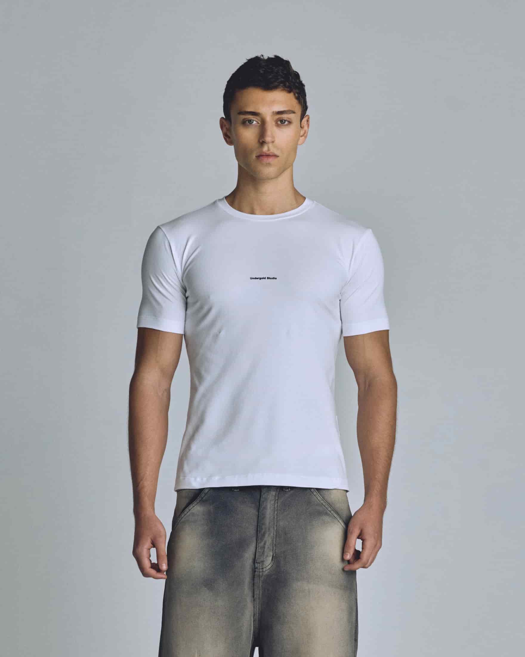 Pack X2 Basics Undergold Studio Ultra Slim Tshirt - miniatura 3