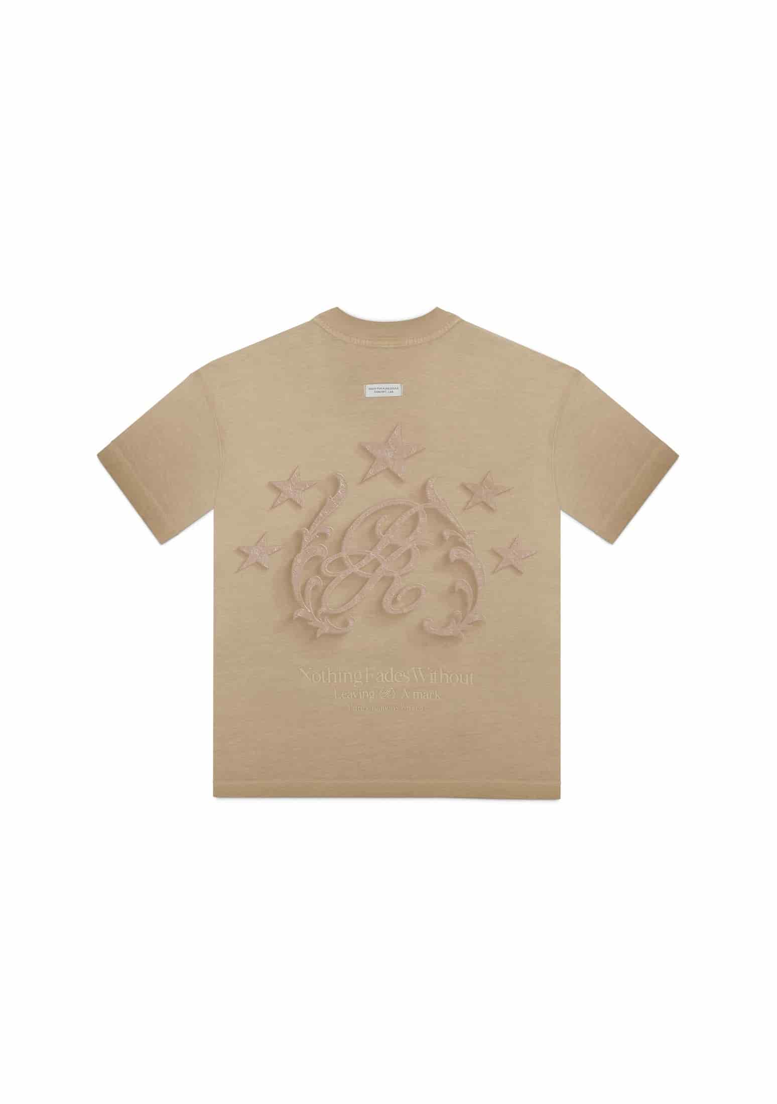 Rustic taupe t-shirt - miniatura 1