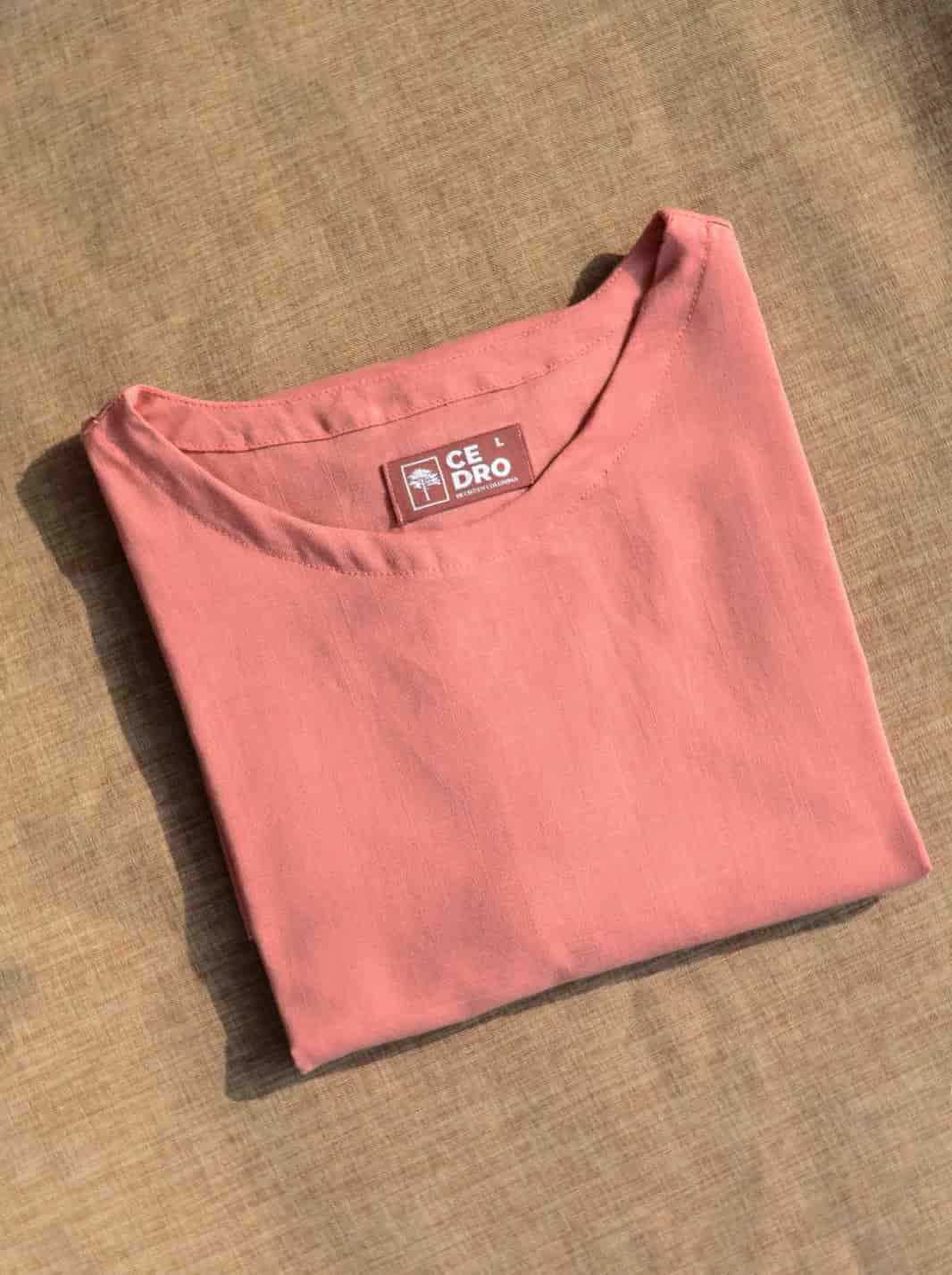 CAMISETA LINO ALGODÓN - miniatura 8