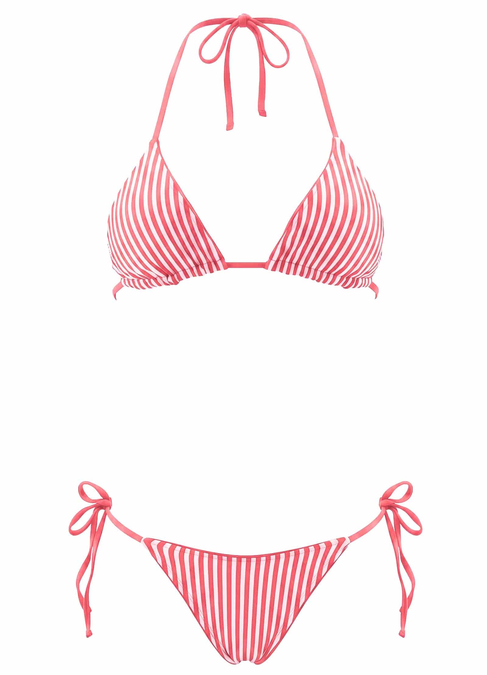 Maaji Radiant Pink Sunning Low Rise Tie Side Bikini Bottom - miniatura 6