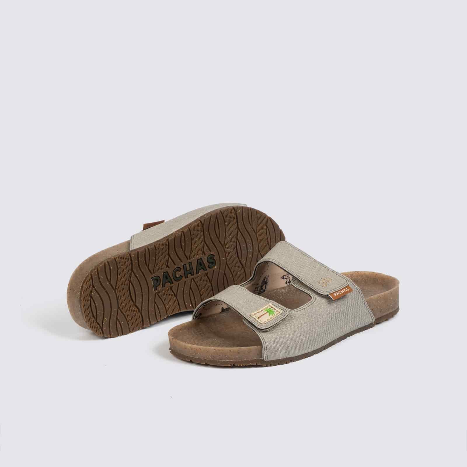 Sandalias dos correas "Bitacora" Gris - miniatura 5