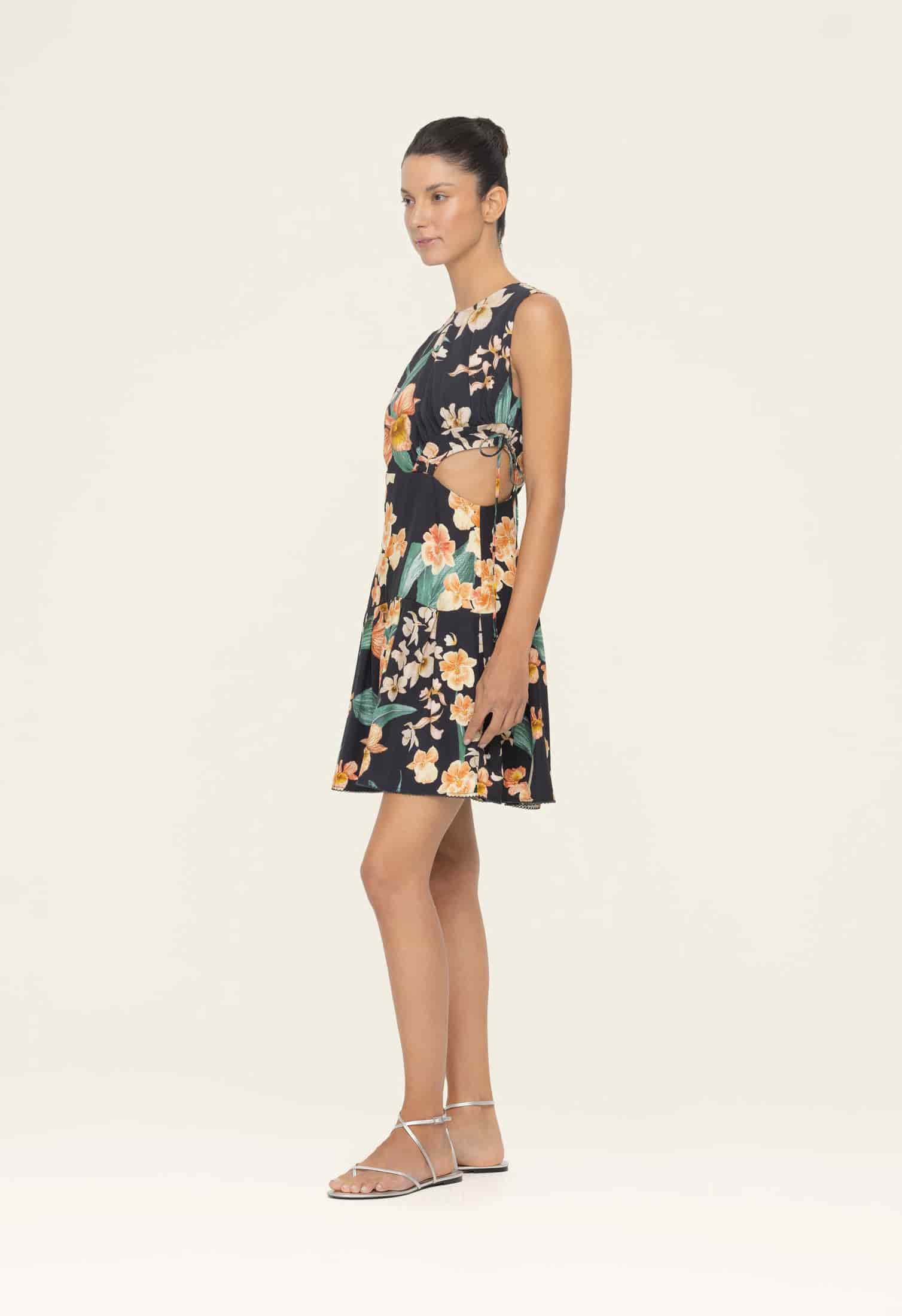 Otoño Danza Mini Dress - miniatura 3