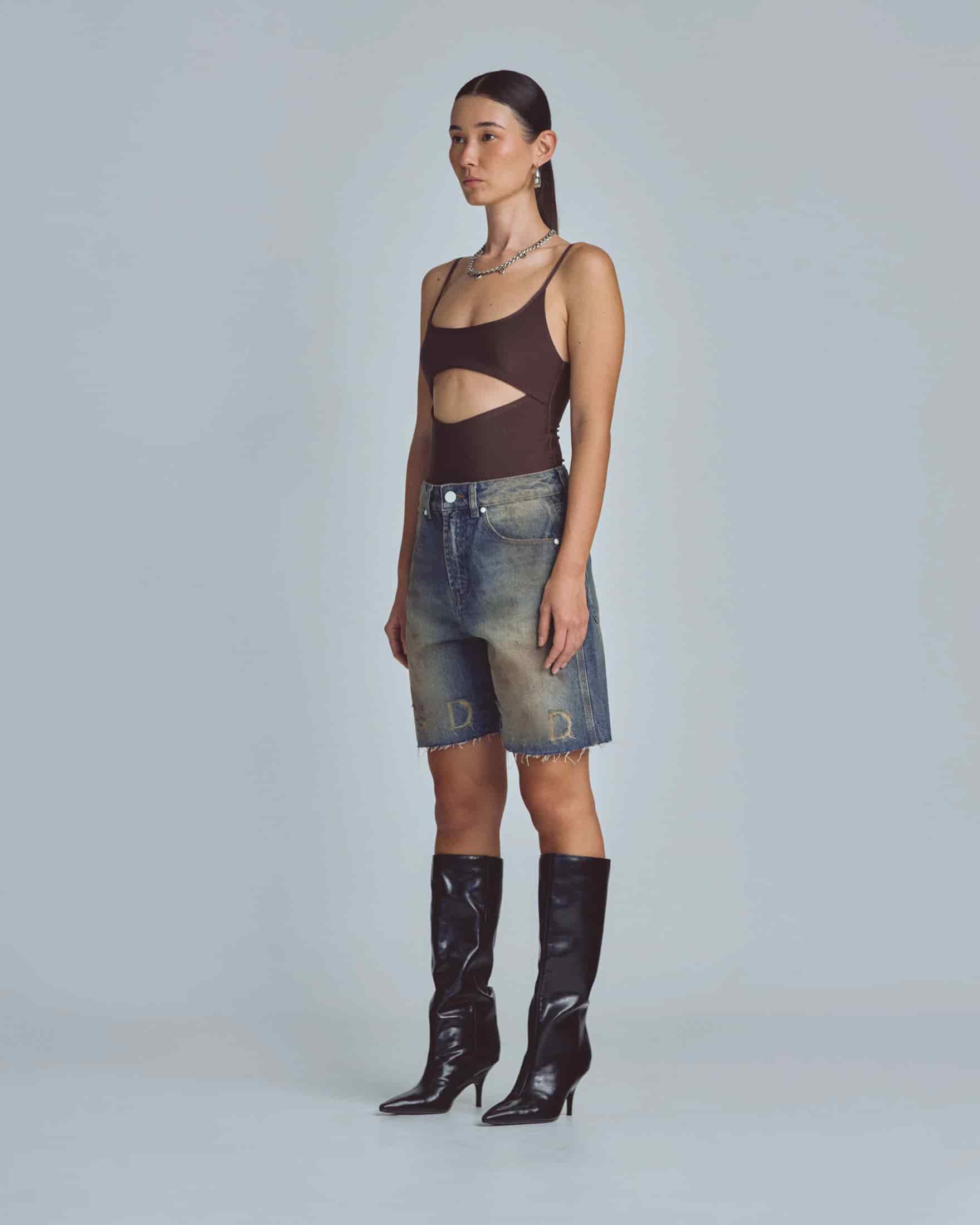 Basics Bodysuit Brown - miniatura 5