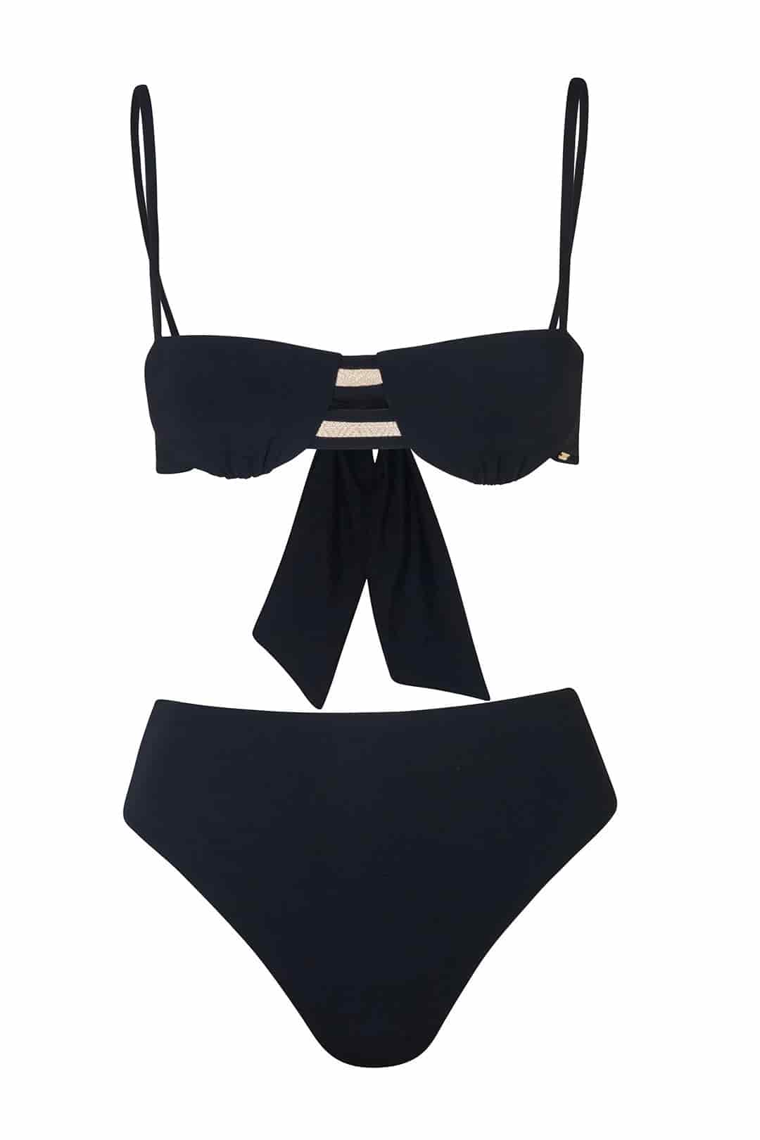 MARCIA HL BOTTOM / Negro - miniatura 8