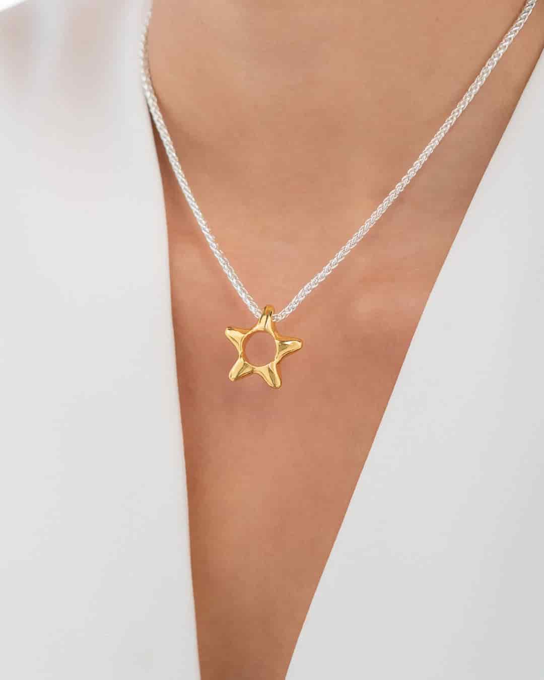 Collar Estrella Silueta Maxi - miniatura 1