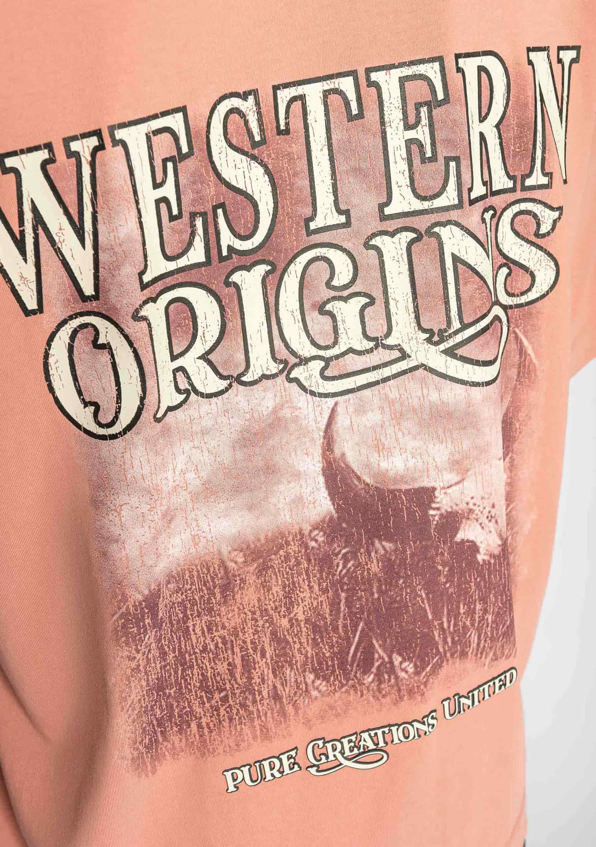 Before The West coral t-shirt - miniatura 8