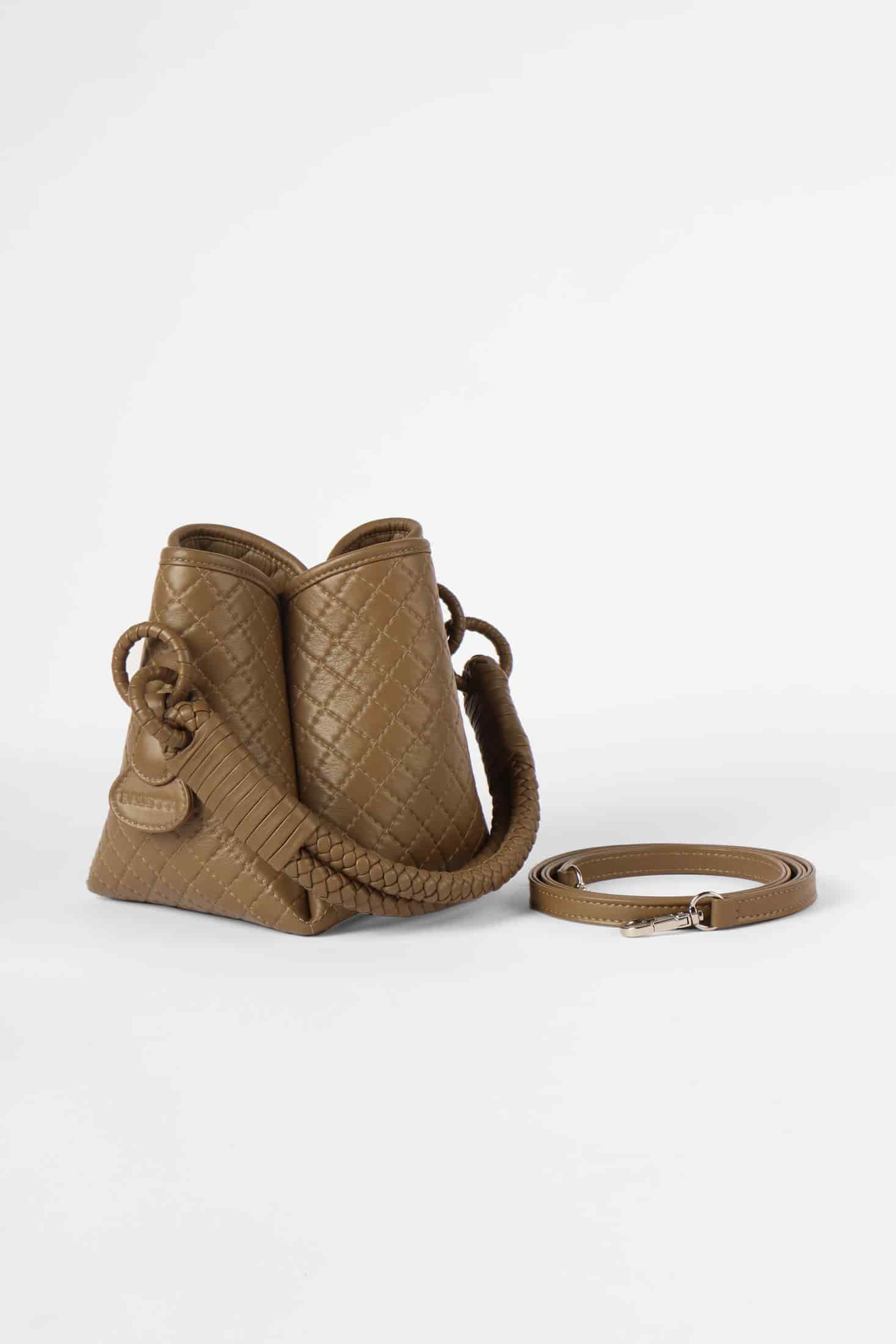 Tulip Mini Bucket Bag, Olive - miniatura 5