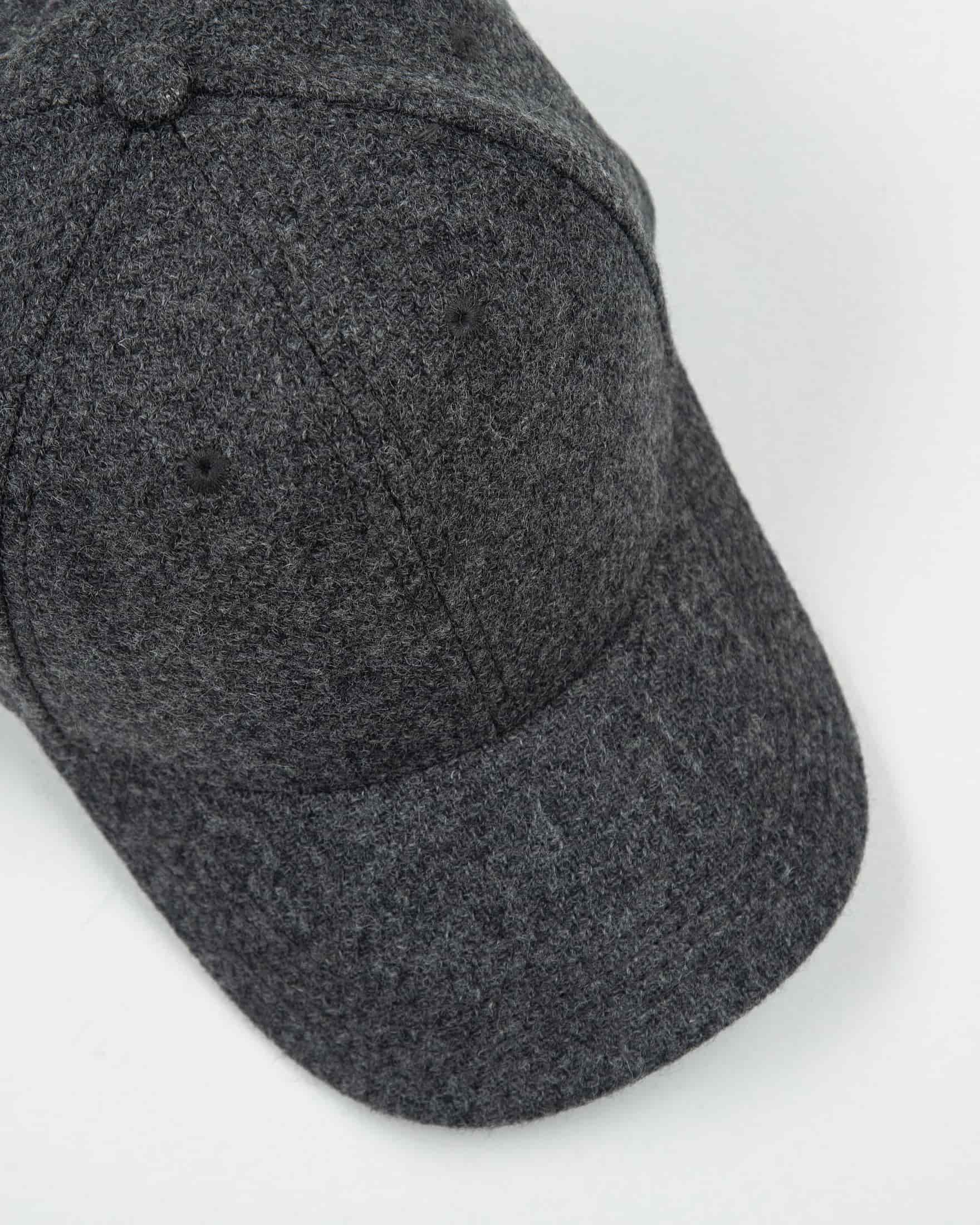 Gorra Baseball Lana Gris Oscuro - miniatura 6