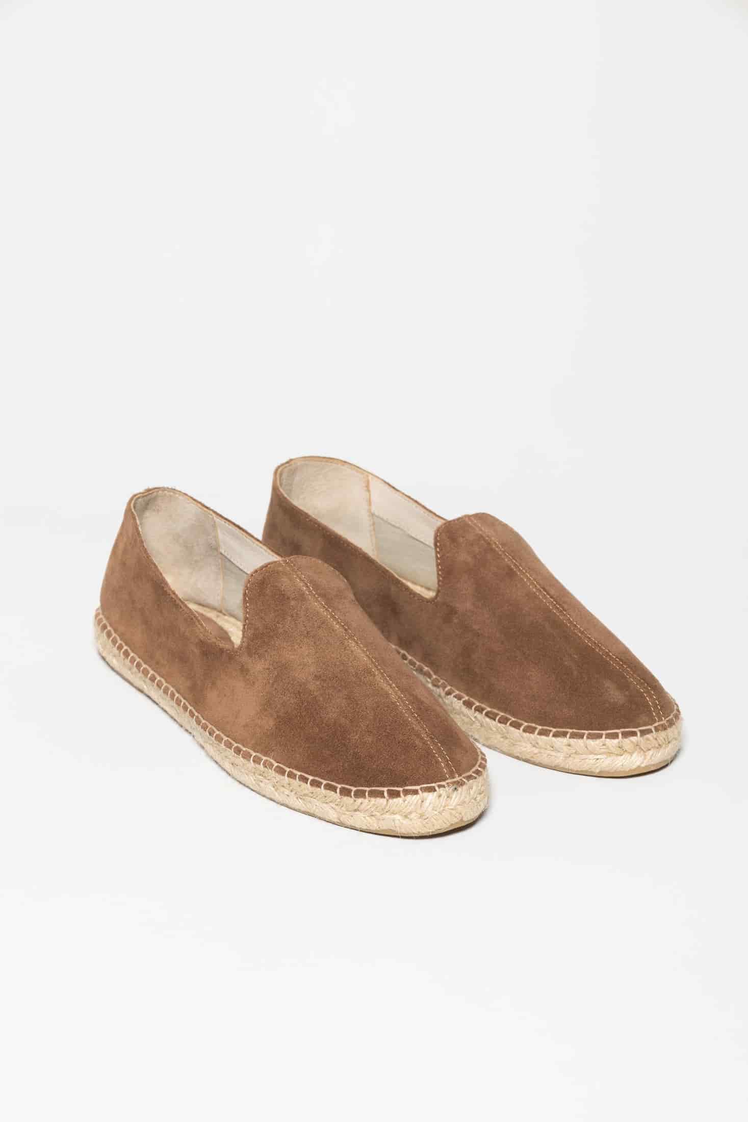 Men's leather espadrille stone - miniatura 2