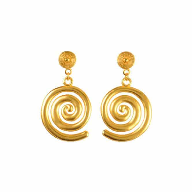 Arete Espiral Quimbaya - miniatura 1