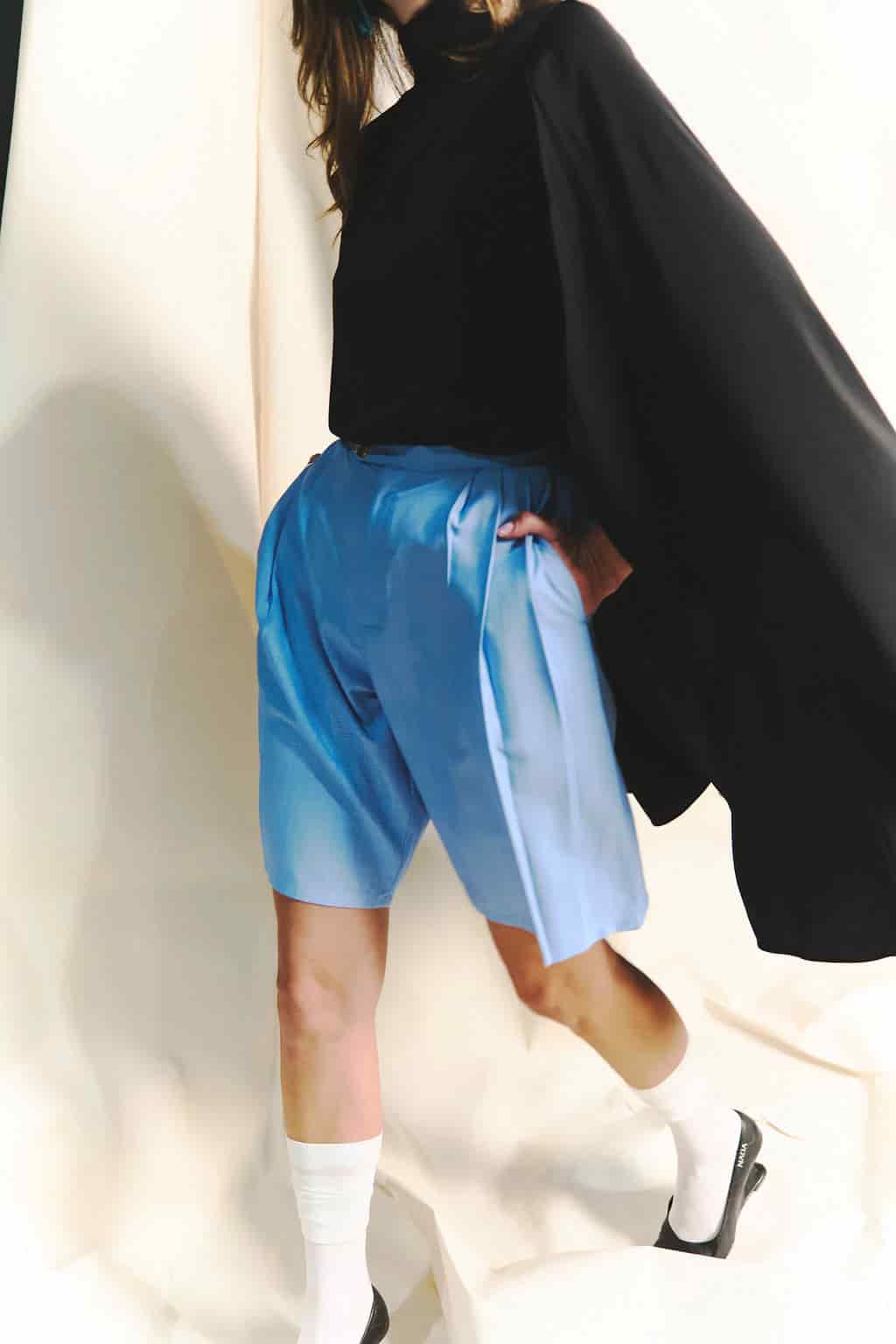 Sky Blue Agenda Shorts - miniatura 3