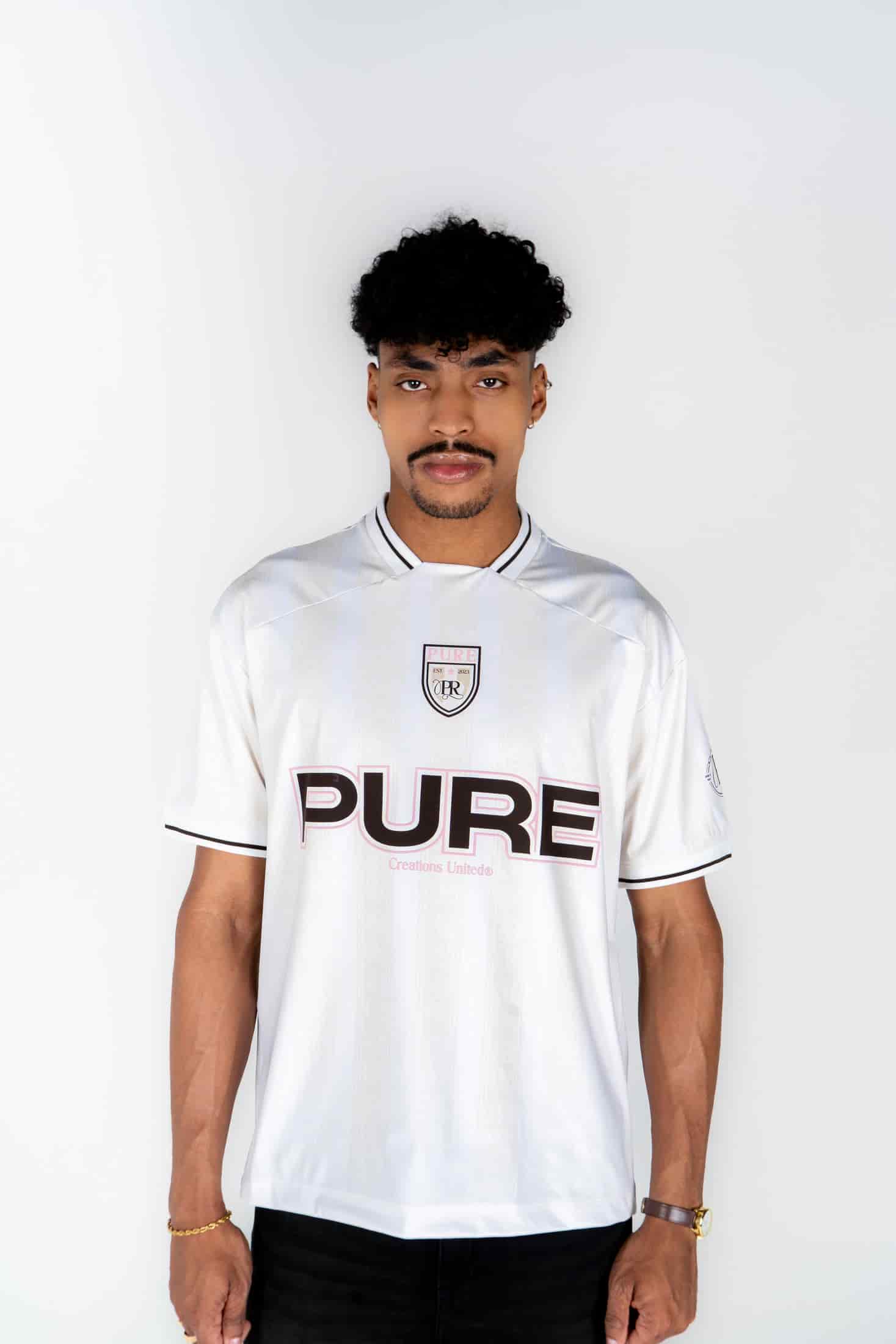 Cream Pure Team T-Shirt - miniatura 1