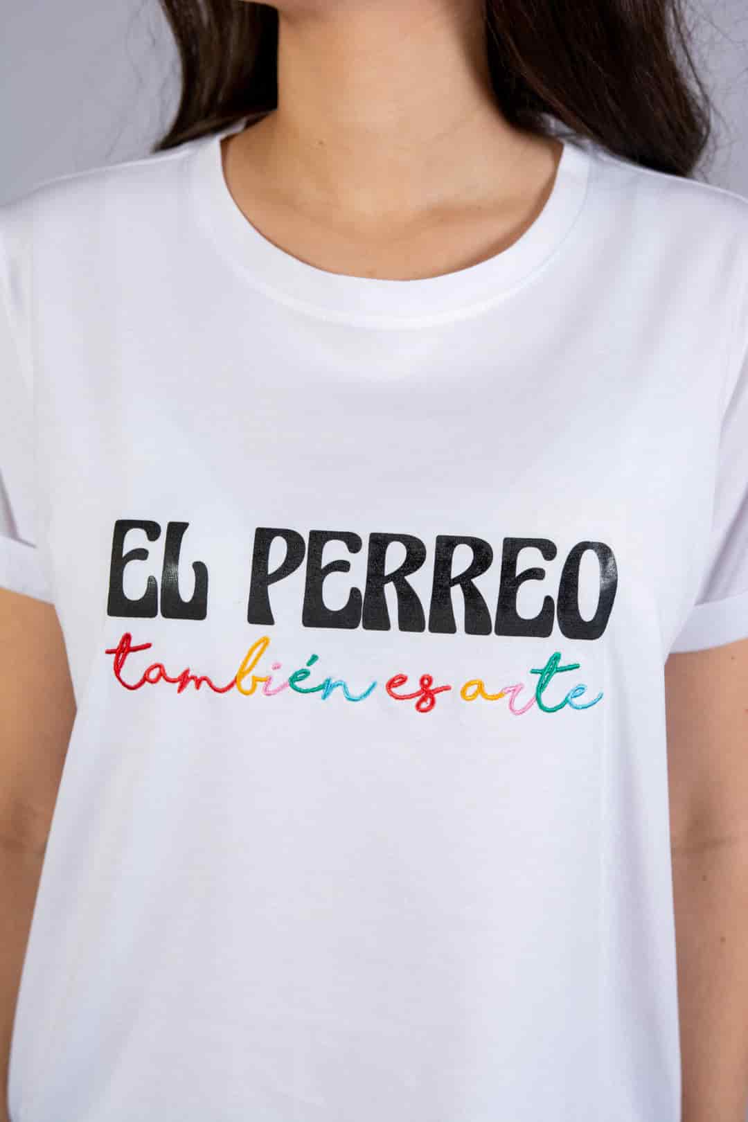 El Perreo es Arte Oversized Tee - miniatura 1