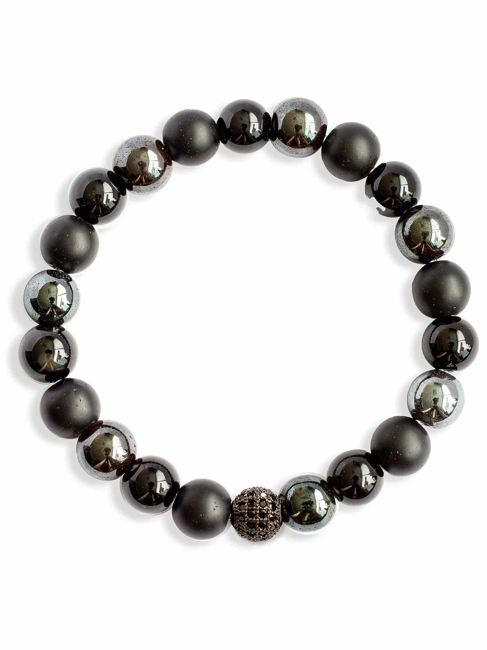 Brazalete Tayrona Onyx 8mm - miniatura 2