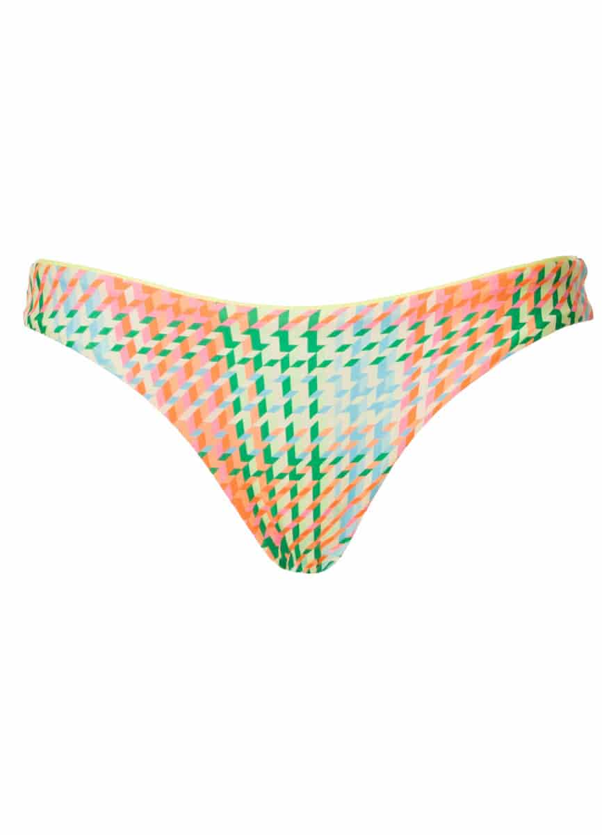 Maaji Dreamy Grid Iconic Low Rise Thin Side Bikini Bottom - miniatura 5