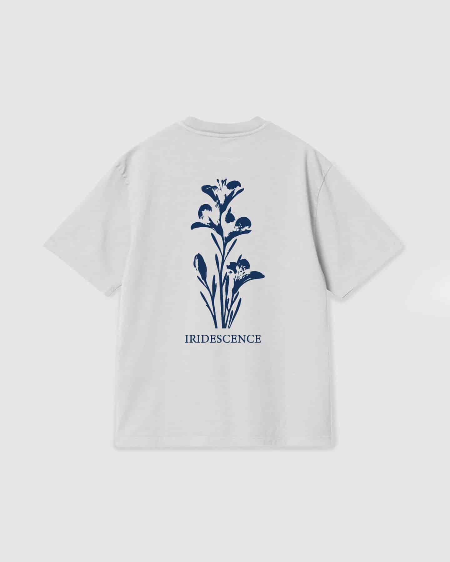 Oversized T Shirt Iridescence White - miniatura 1