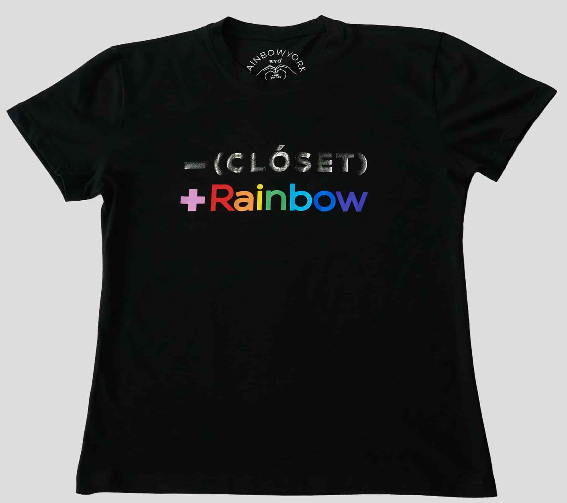 MENOS CLÓSET MÁS RAINBOW T-SHIRT - miniatura 4