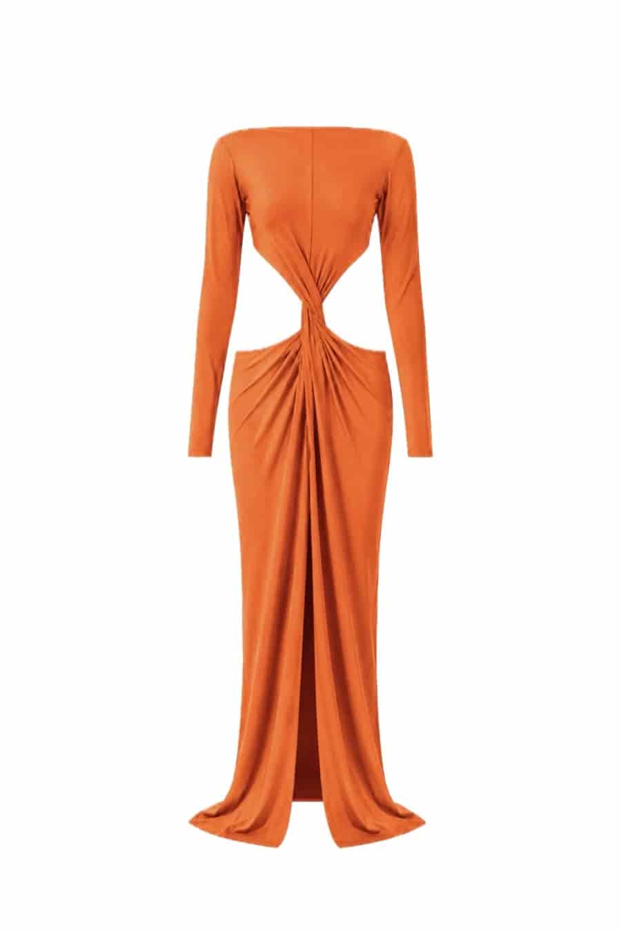 VESTIDO TU RECUERDO - ORANGE - miniatura 1