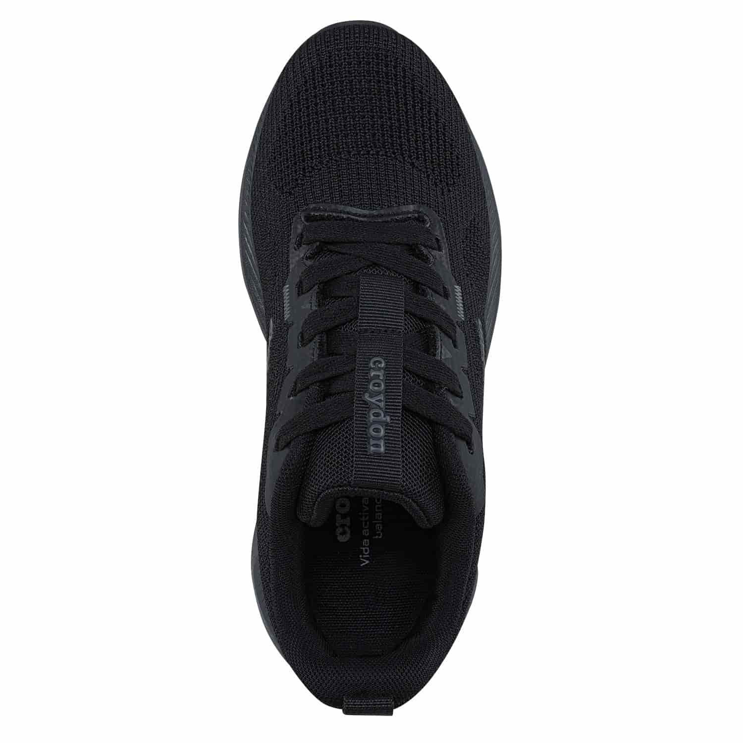 Tenis Running Kadax Negro-Negro Croydon Para Mujer - miniatura 4