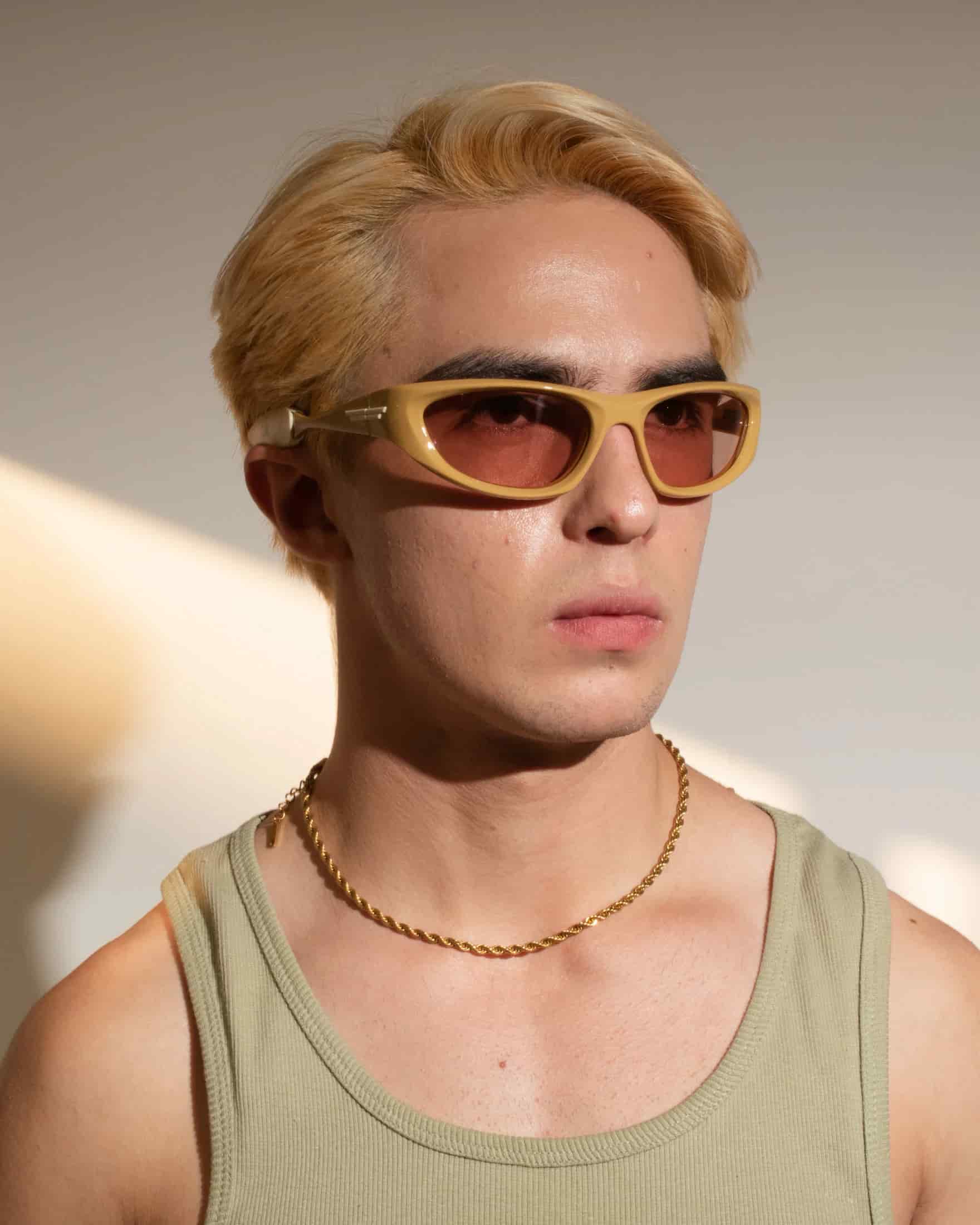 NOVA SUNGLASSES - OCRE / CHAMPAGNE - miniatura 8