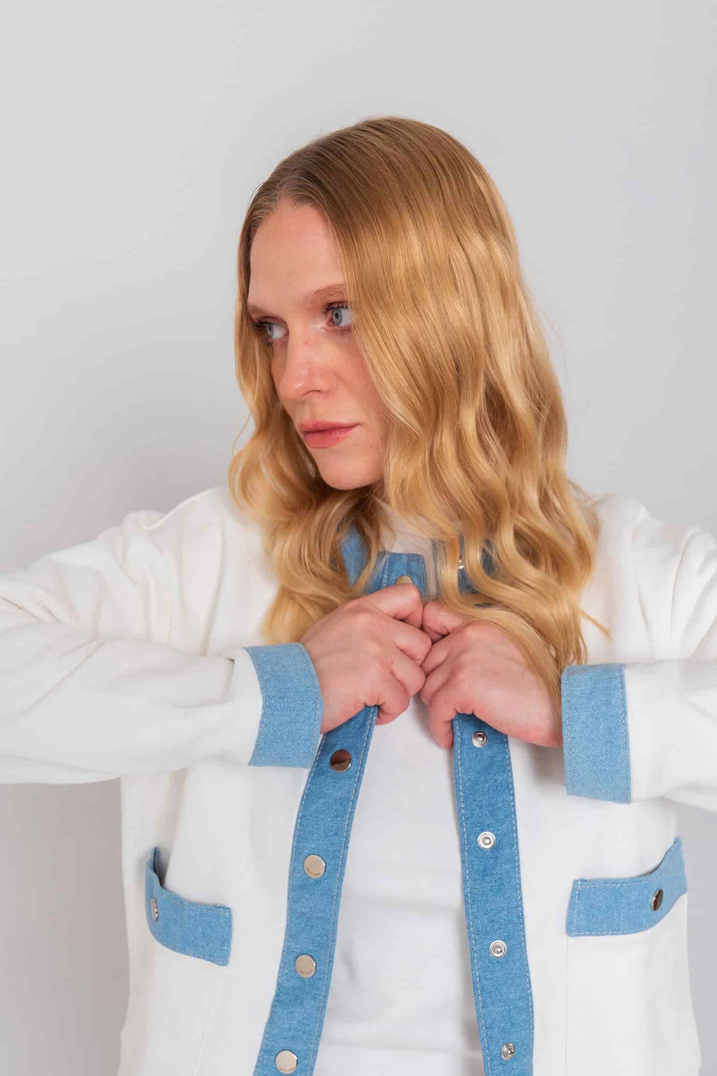 Twisted Sweater (White) - miniatura 2