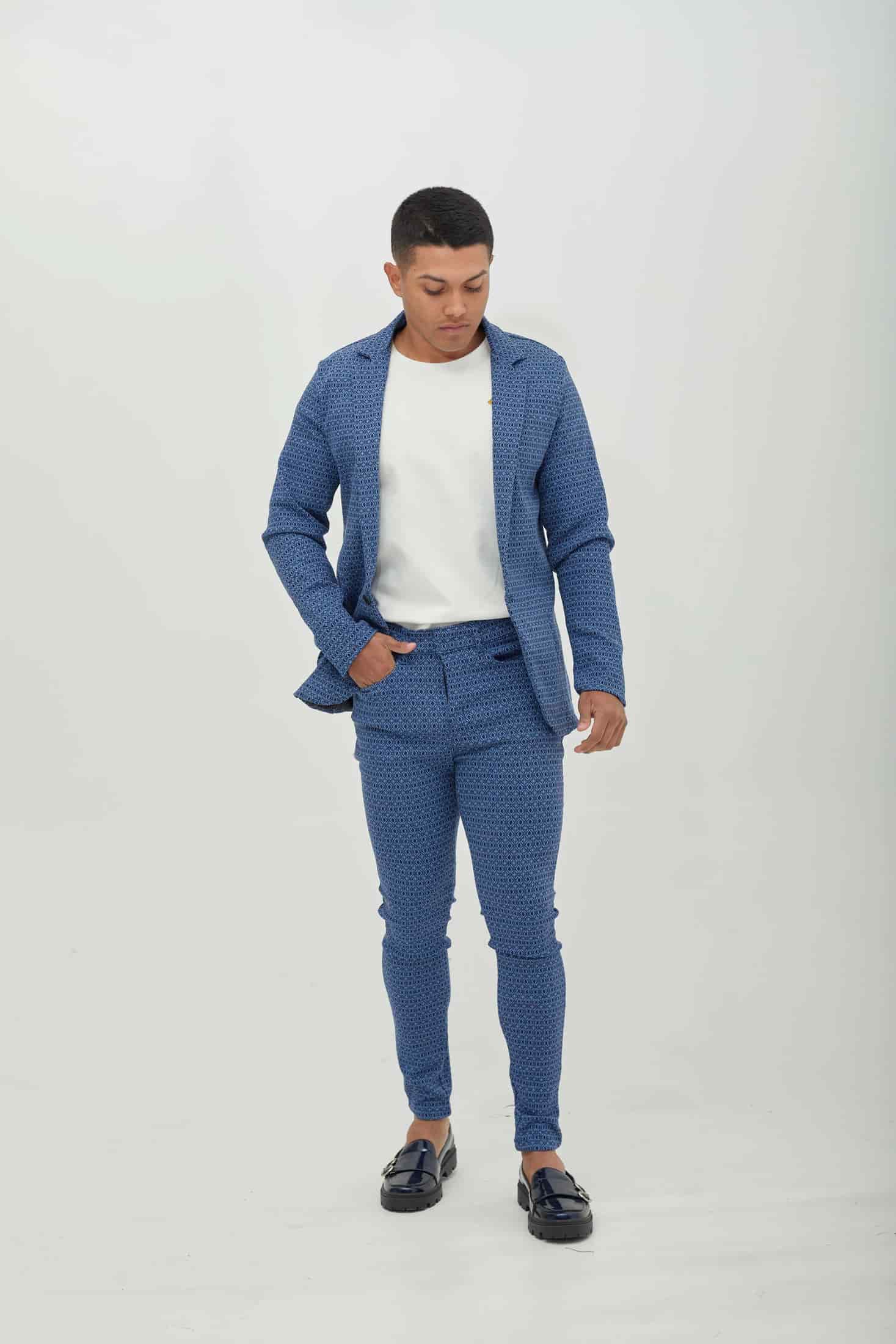 Traje Clásico Essential Azul - miniatura 1