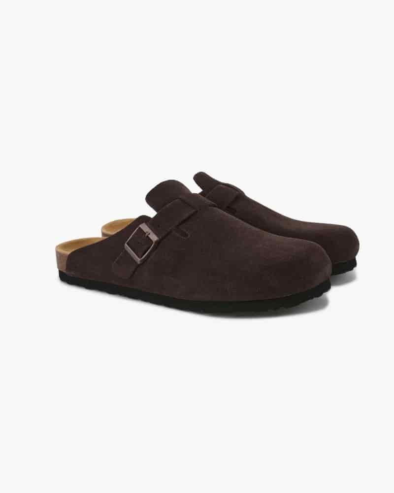 Old Money Suede Clogs - miniatura 3