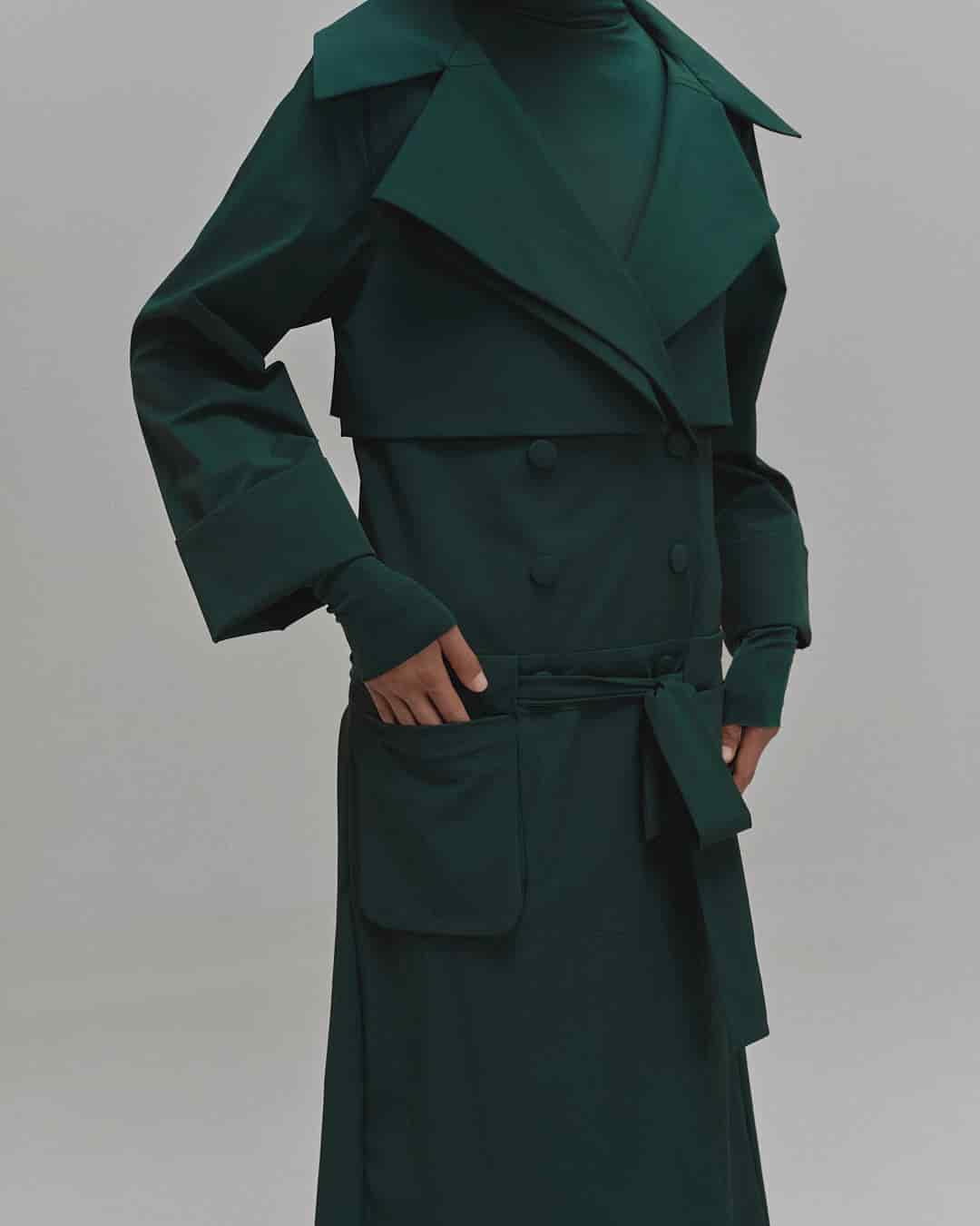 "ALAMO" COAT DRESS - miniatura 2