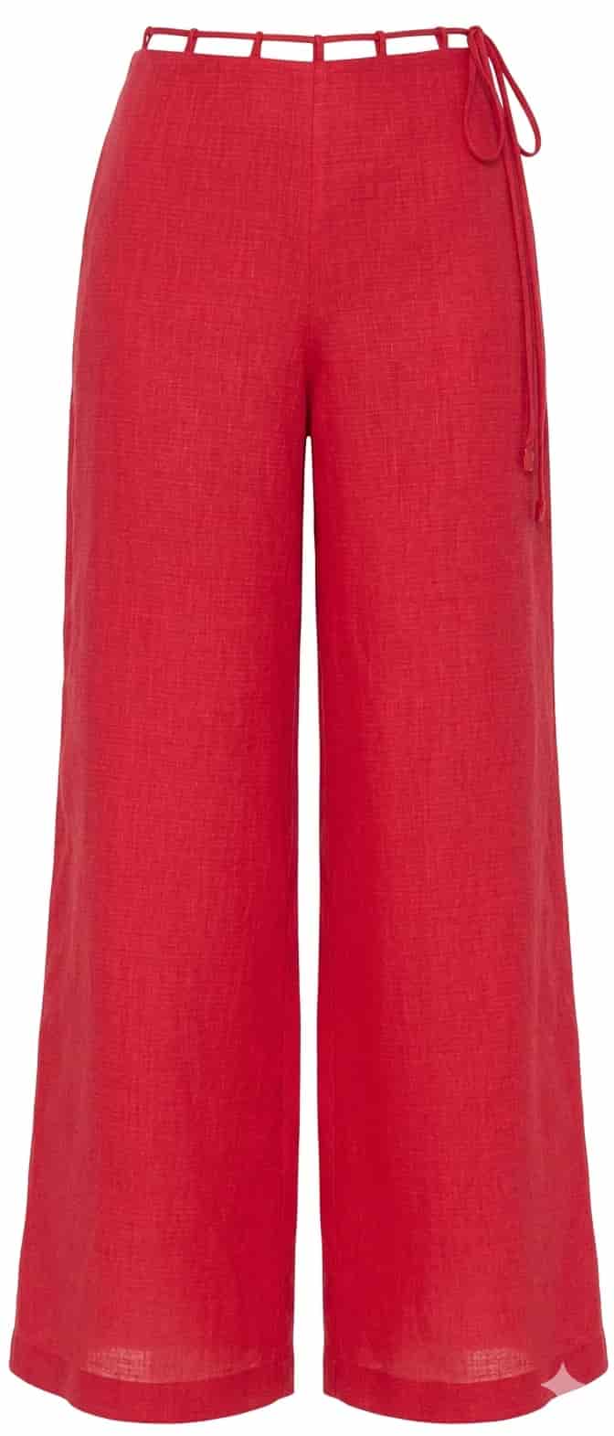 VERA PANT CHERRY RED - miniatura 1