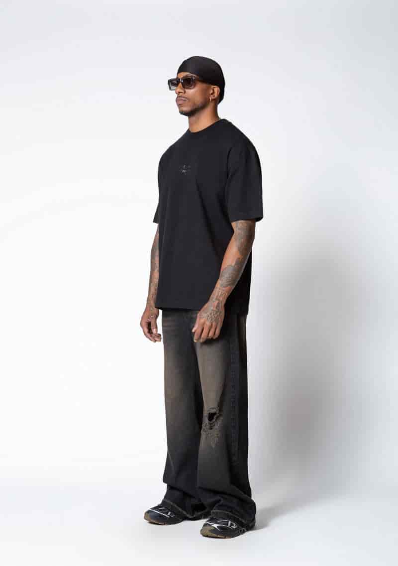 Dopamine black t-shirt - miniatura 5