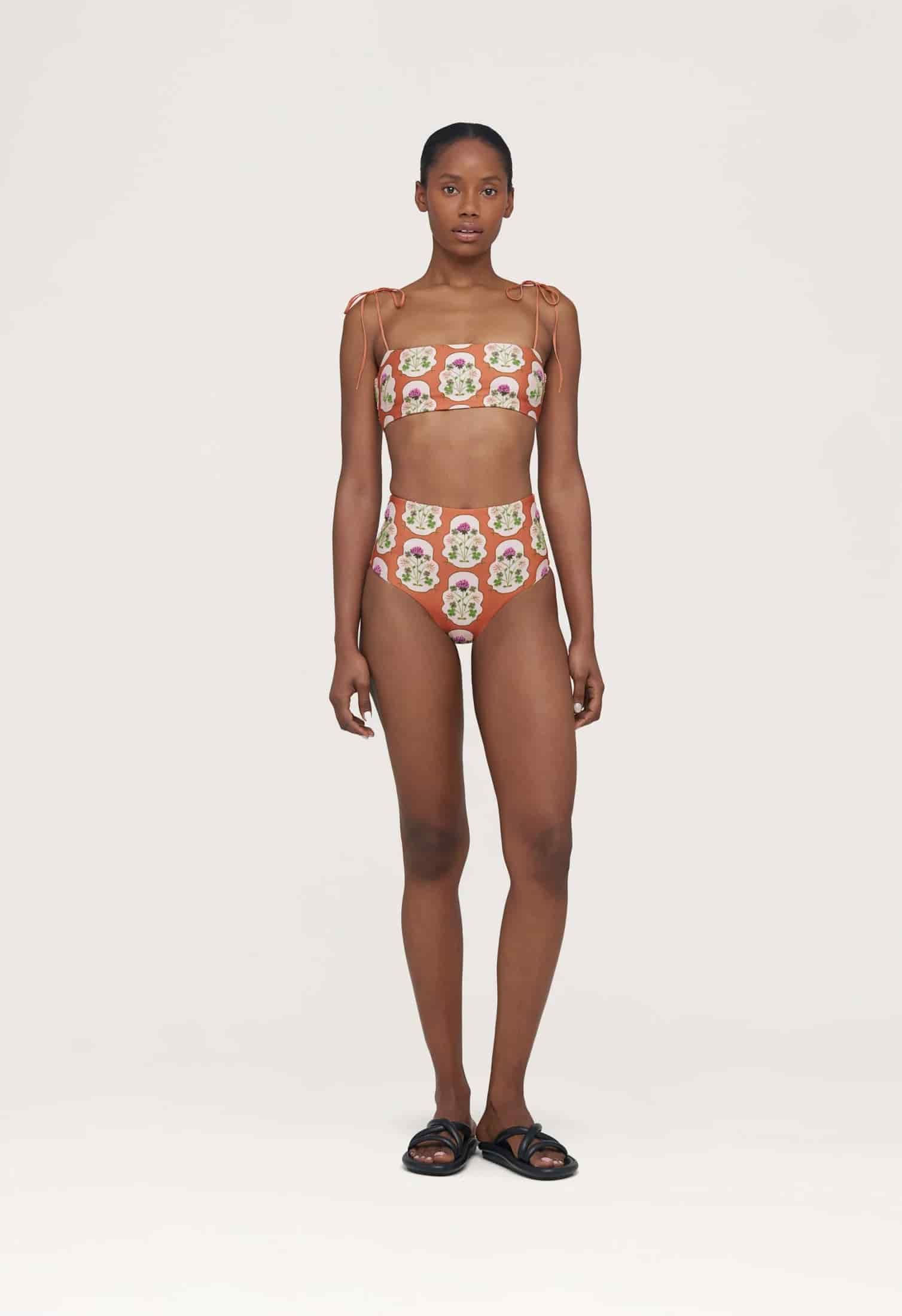 Magenta Trebol Bikini Bottom - miniatura 6