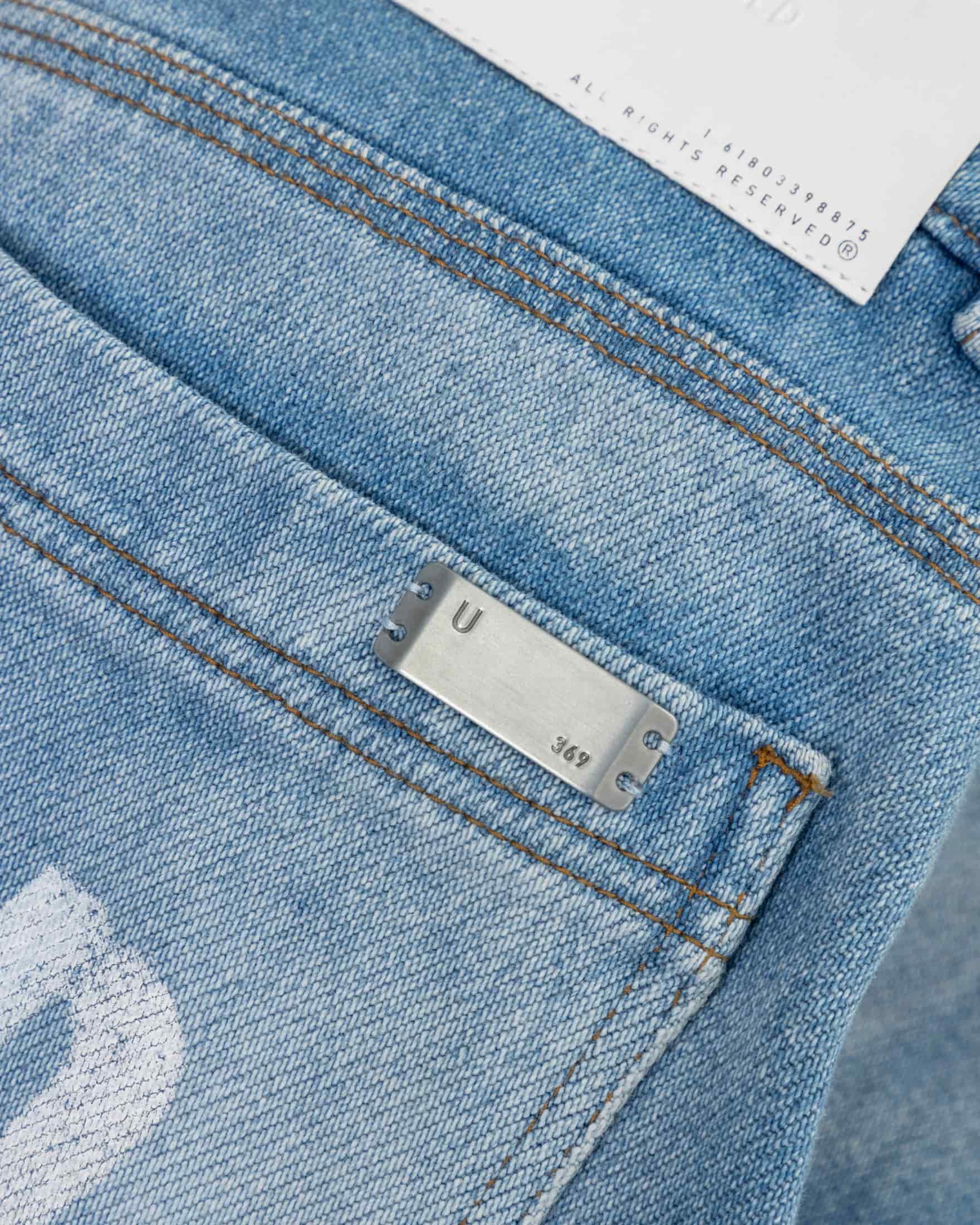 W Basics Wide Jeans Blue - miniatura 5