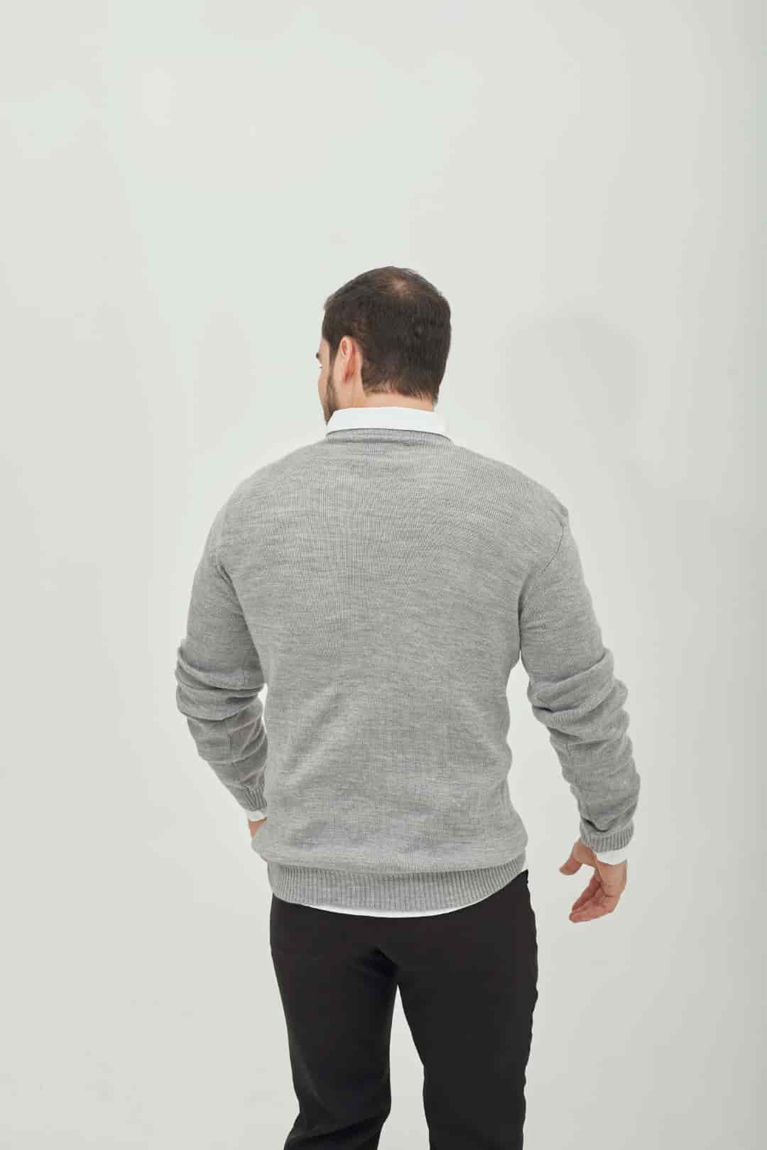 Suéter Mónaco Gris - miniatura 3