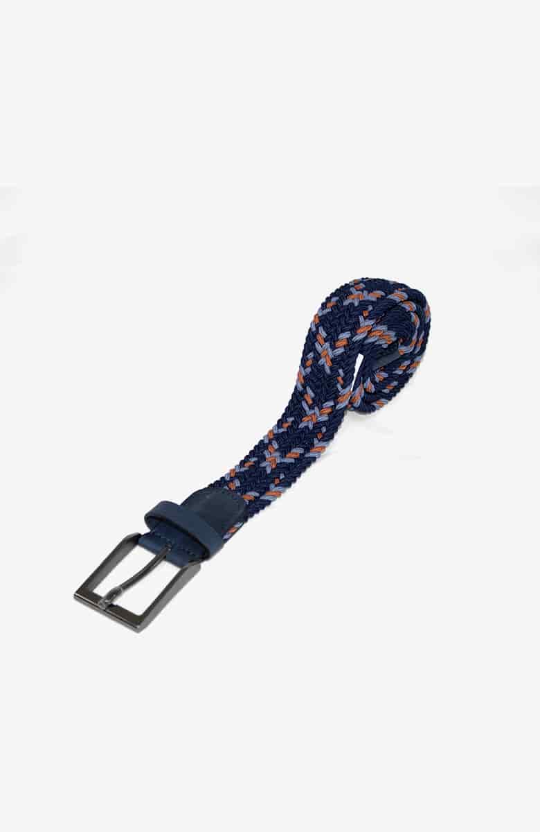 Cinturón Elástico Azul Para Hombre - miniatura 1
