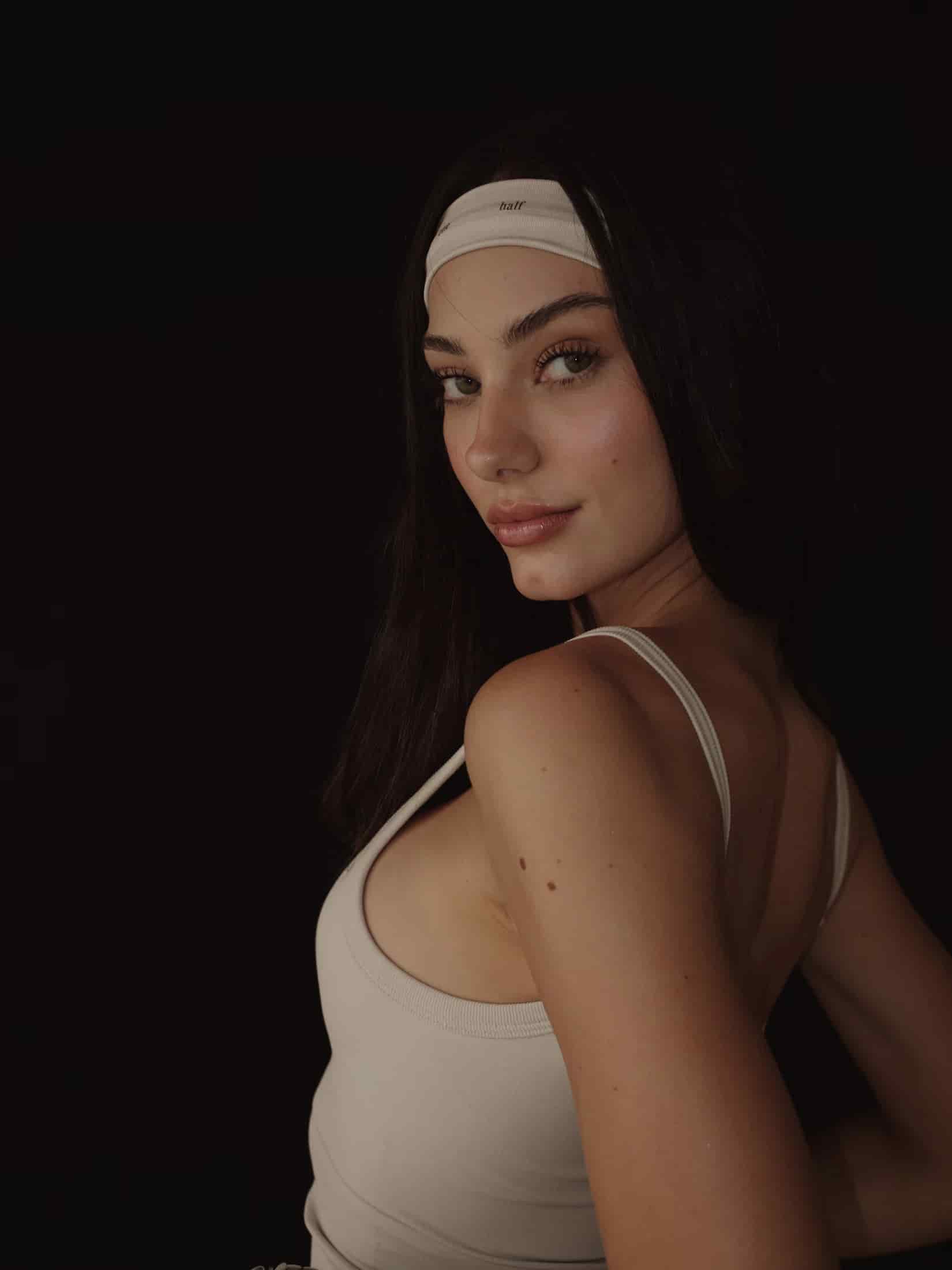 SEAMLESS HEADBAND - NATURAL - miniatura 4
