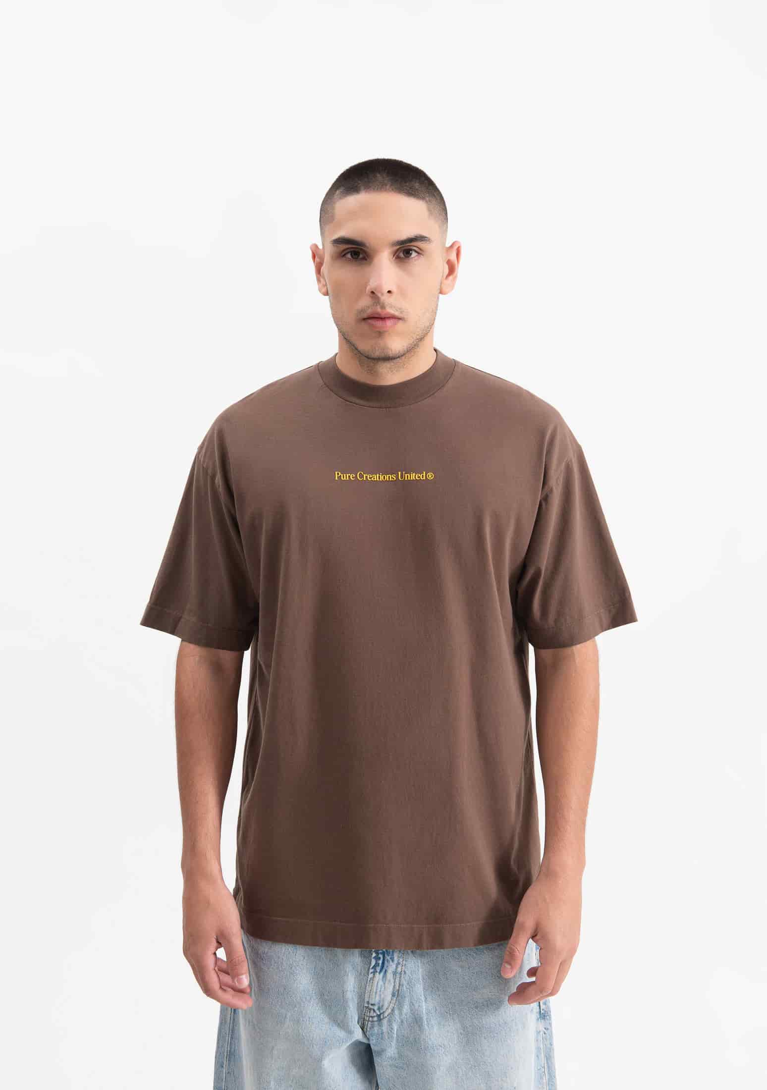 knockout brown t-shirt - miniatura 2