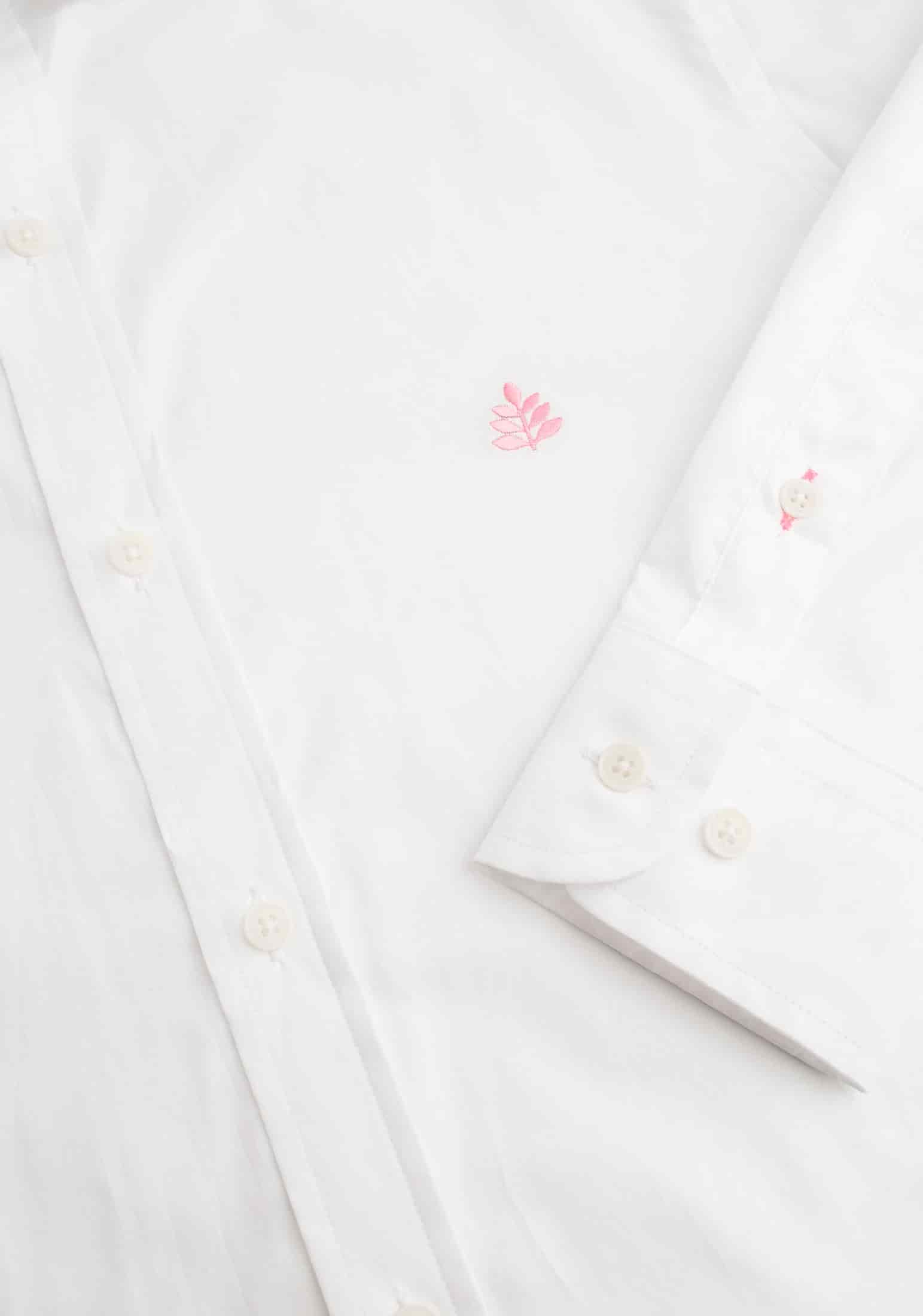 Camisa H CF Unicolor L-Ros Blanco - miniatura 3