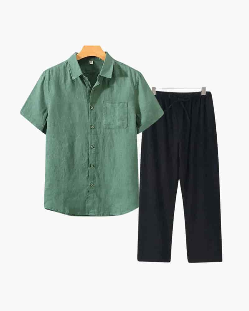 Old Money Linen Combo (Shortsleeve) - miniatura 6