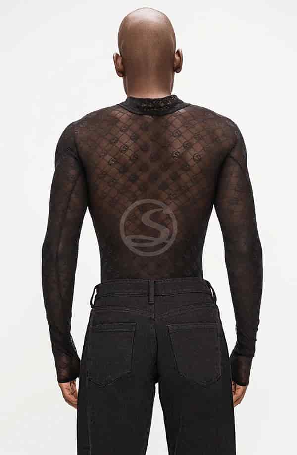 Mesh Nómada Negro Santísimas Men Ref. S-567 - miniatura 2