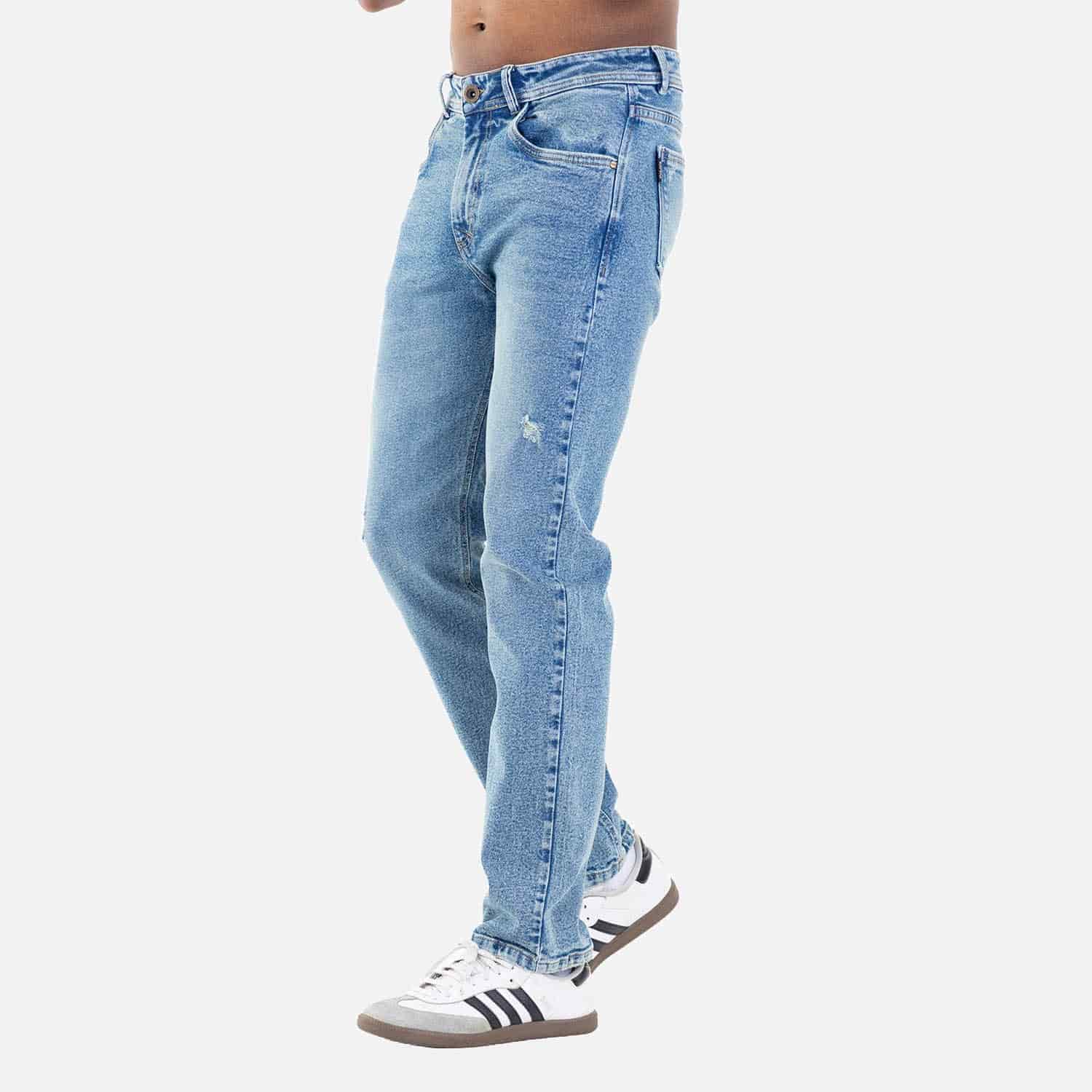 Regular Fit Jeans Mid Blue - miniatura 5